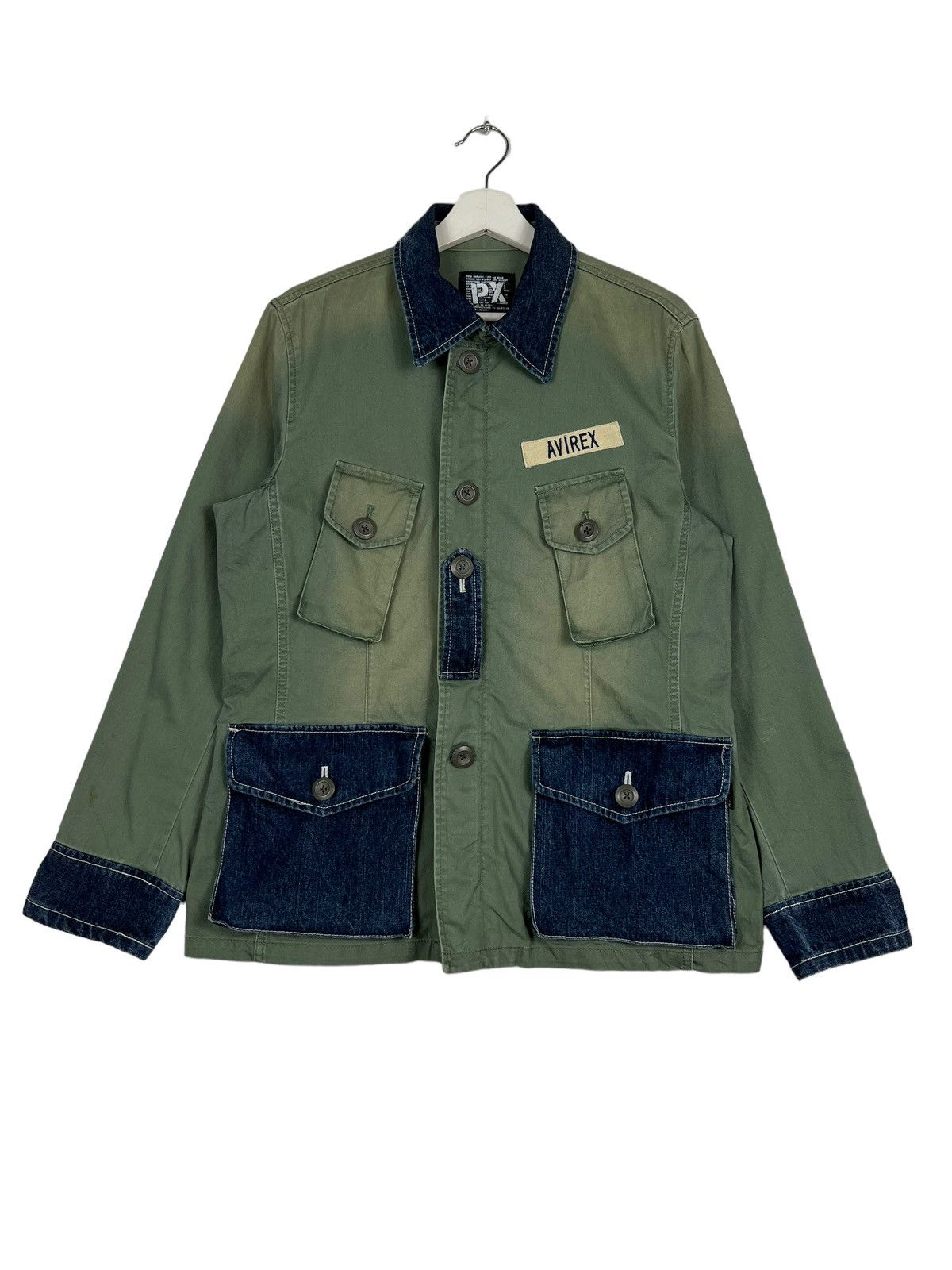 Avirex 🔥 AVIREX REBUILD MILITARY JACKET Size US L / EU 52-54 / 3 - 2 Thumbnail
