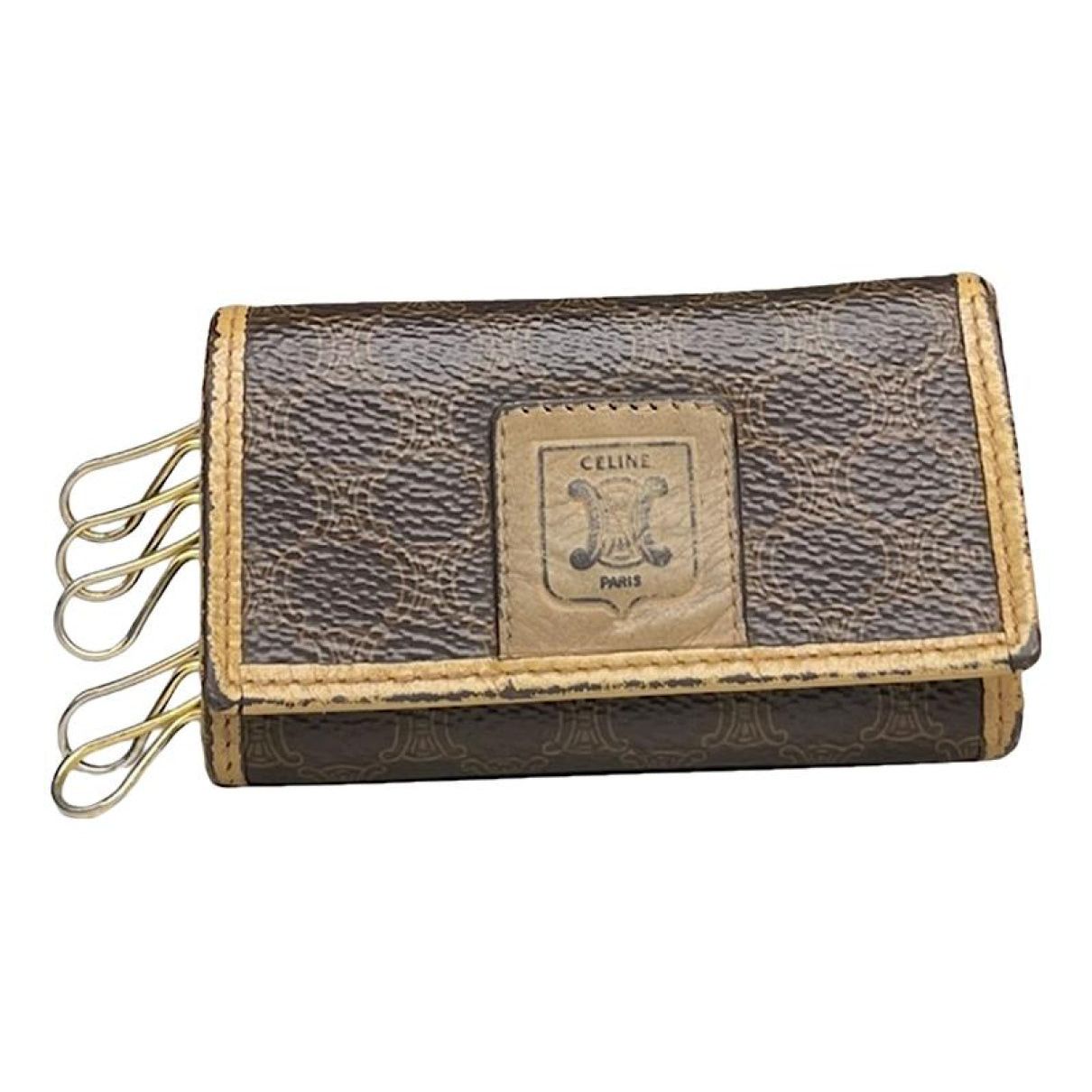 Celine Triomphe Beige Leather Wallet Size ONE SIZE - 1 Thumbnail