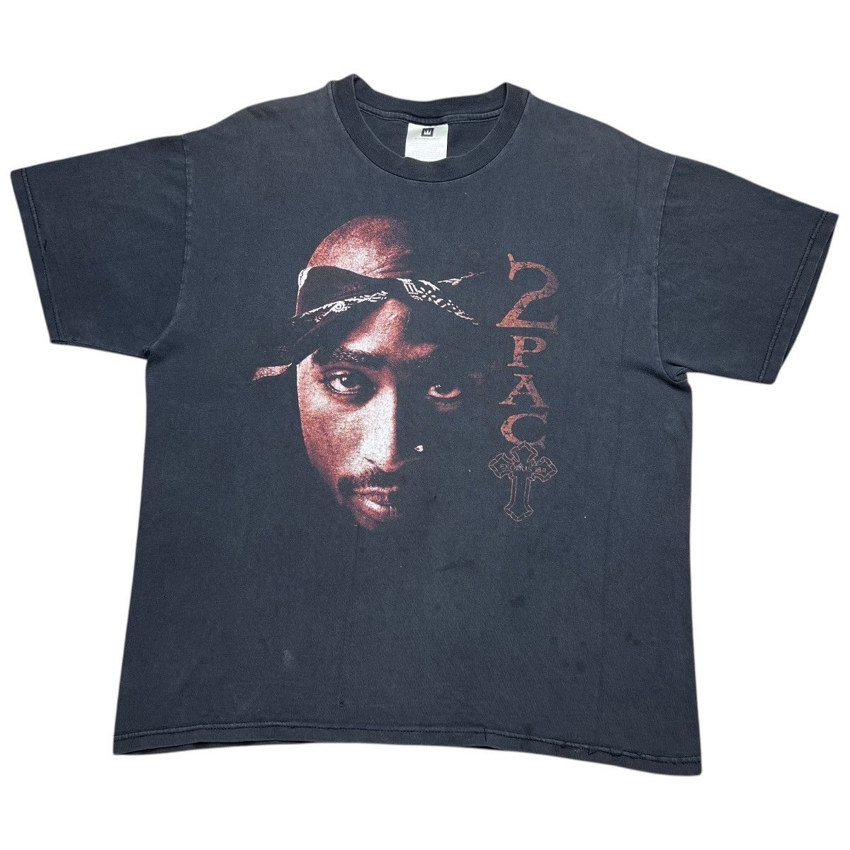 Rap Tees Vintage 1998 2Pac Shakur Exodus Winterland Rap Tee T-Shirt Size US L / EU 52-54 / 3 - 1 Thumbnail