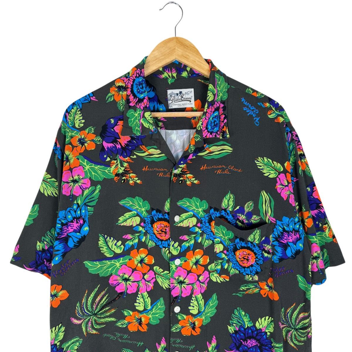 Sun Surf ☀️RODEO CROWNS FLORAL RAYON HAWAII SHIRT Size US L / EU 52-54 / 3 - 3 Thumbnail