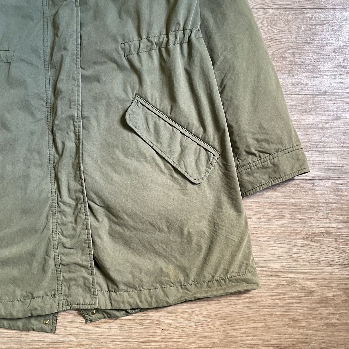 Le Grande Bleu (L.G.B.) Y2K fur Military Parka jacket LGB Goa Size US M / EU 48-50 / 2 - 6 Thumbnail