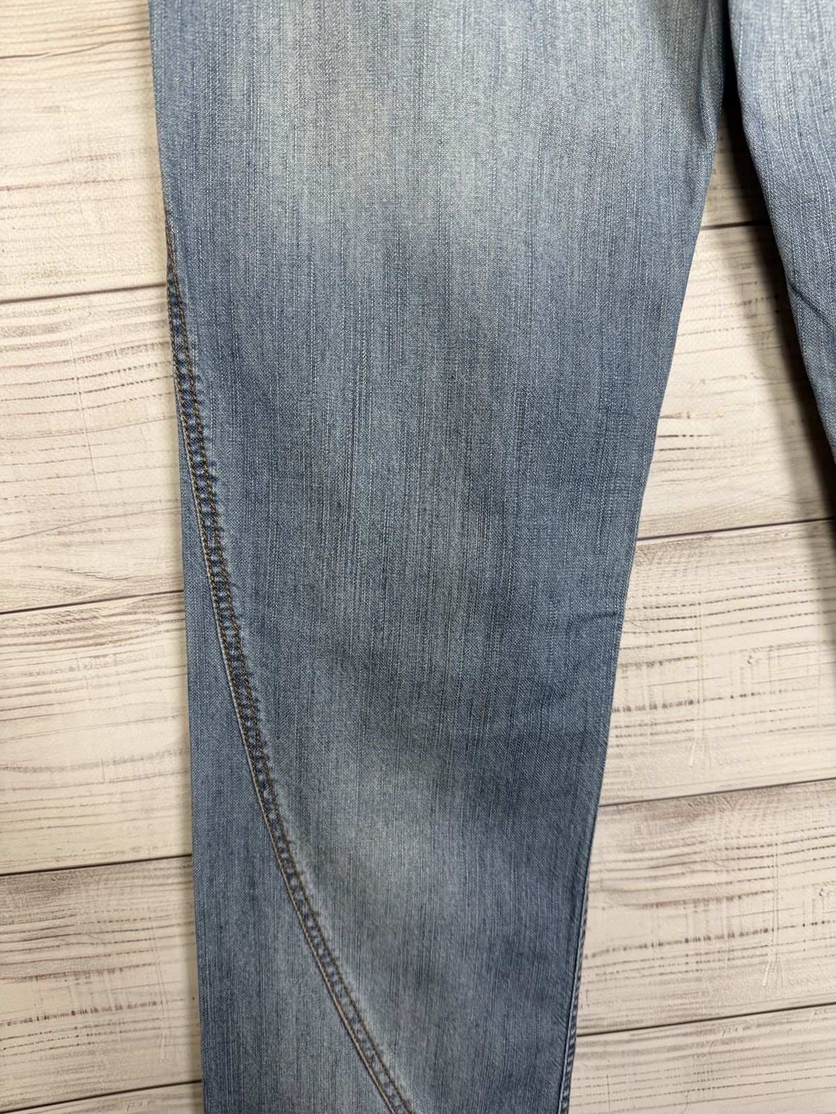 Dolce & Gabbana Vintage Dolce Gabbana Jeans Big Logo Washed Distressed Japan Size US 30 / EU 46 - 11 Thumbnail