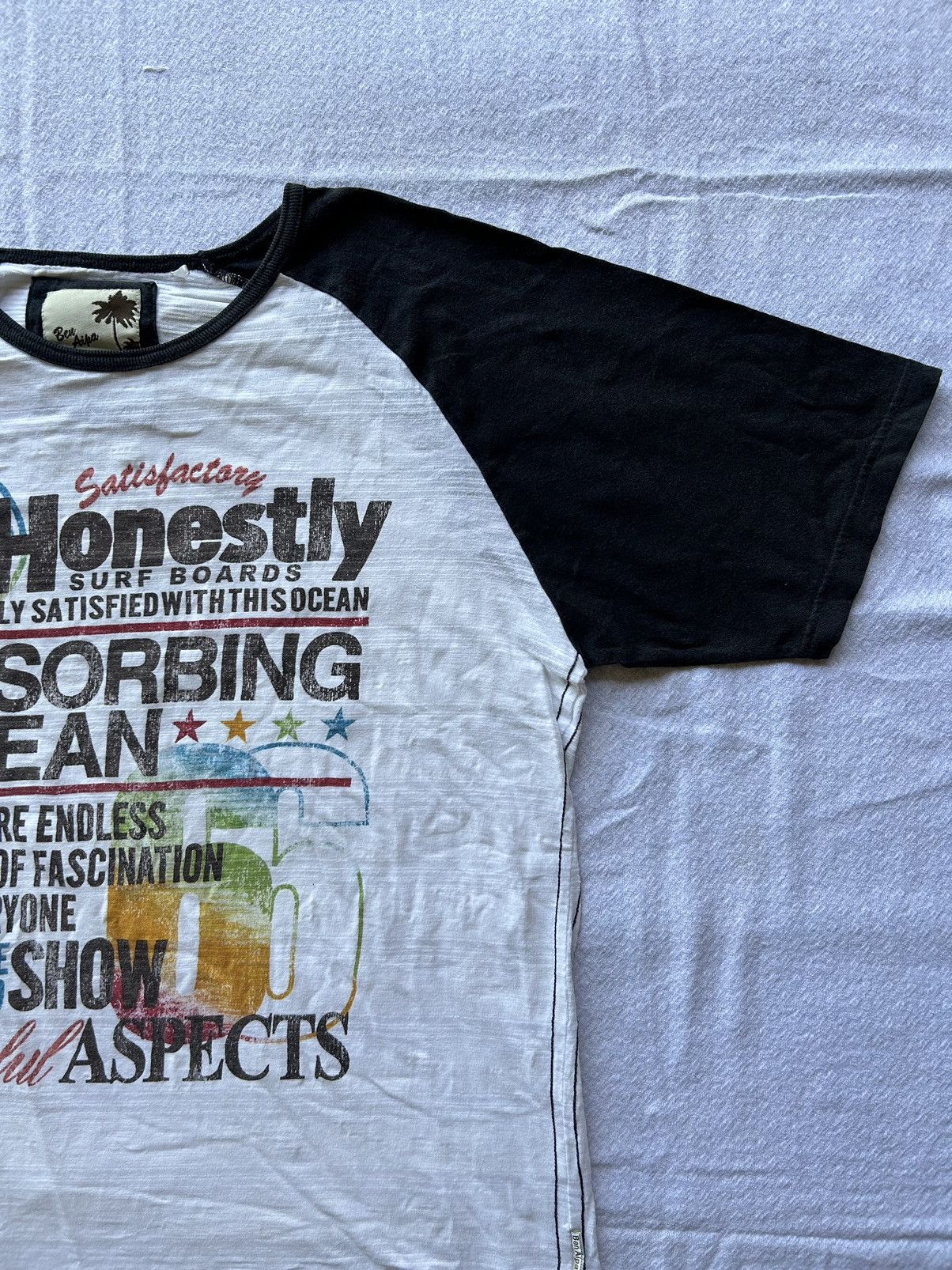 20471120 × Beauty Beast × Japanese Brand Ben Aipa Surfwear Poem Absorbing Ocean Tees Size US L / EU 52-54 / 3 - 5 Thumbnail