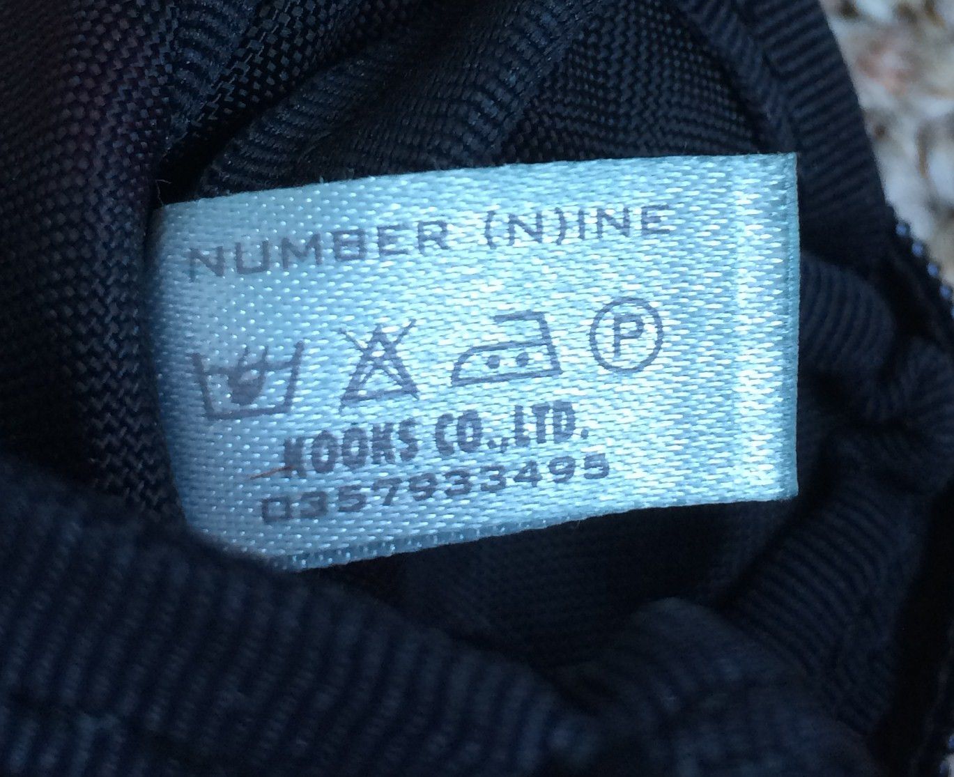 Number (N)ine FW05 Number (N)ine Fender Logo Zip Wallet Size ONE SIZE - 6 Thumbnail
