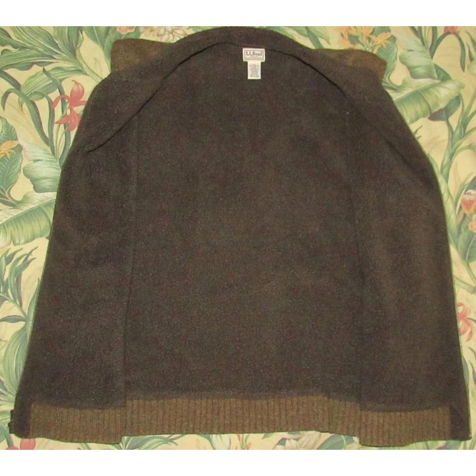 Vintage LL BEAN Brown Sherpa Lined Sweater Vest XXL Men Size US XXL / EU 58 / 5 - 3 Thumbnail