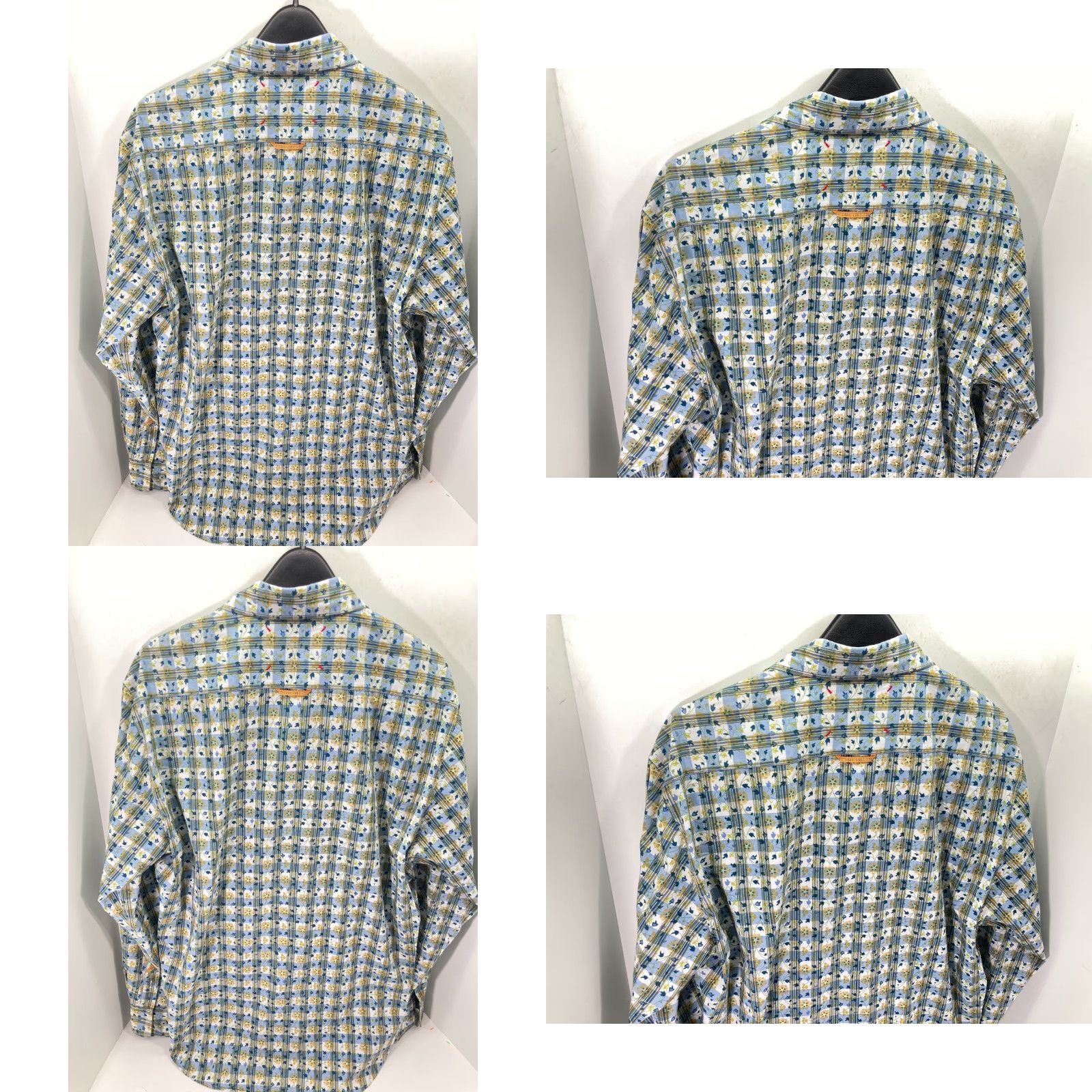 Robert Graham Robert Graham Button Up Shirt Mens XL Multicolor Floral Cotton Long Sleeve Size US XL / EU 56 / 4 - 8 Thumbnail
