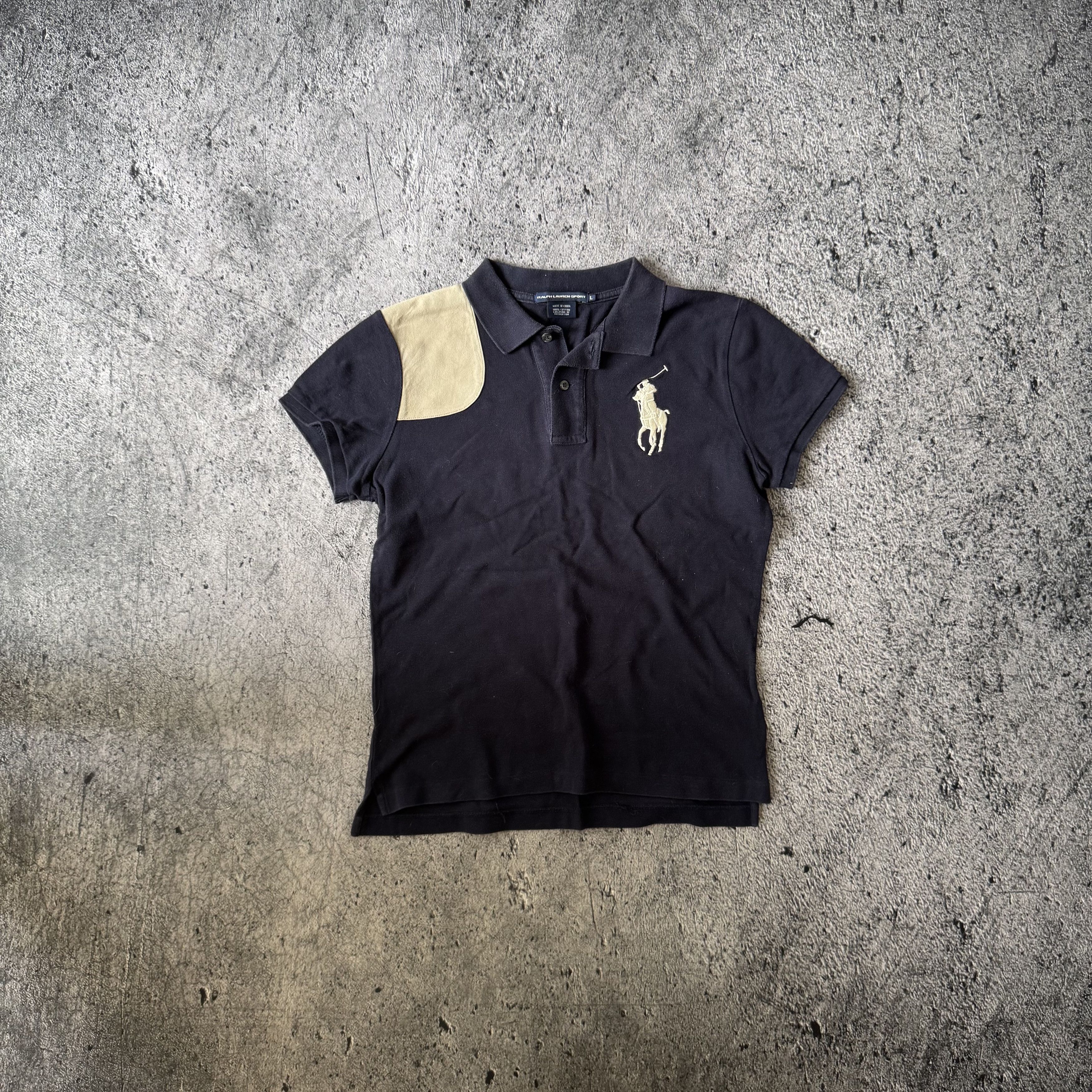 Polo Ralph Lauren Vintage Ralph Lauren Short Sleeve Womens Big Pony Size L / US 10 / IT 46 - 1 Thumbnail