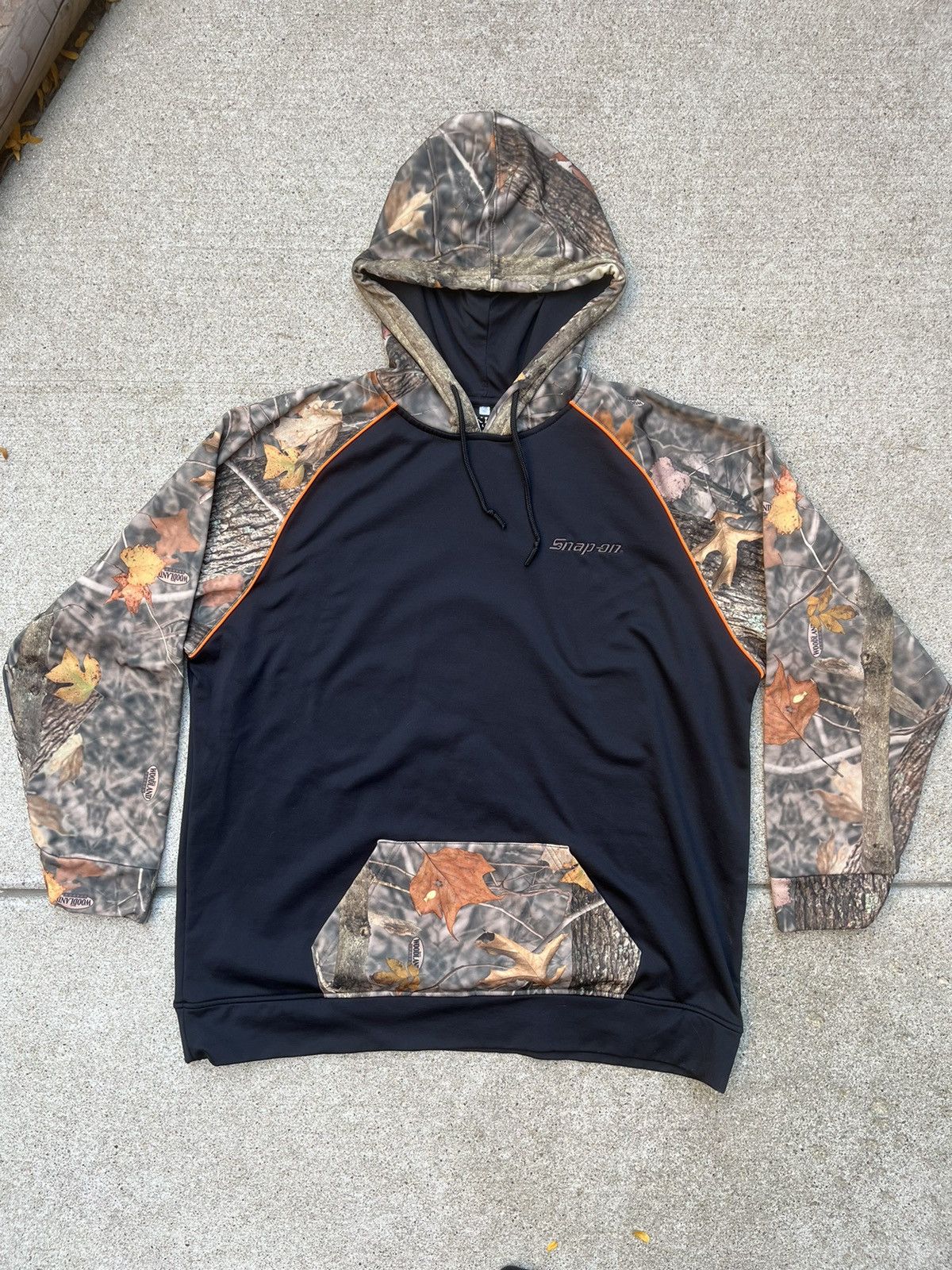 Realtree Black Realtree Camo Snap-On Hoodie Size US XXL / EU 58 / 5 - 1 Thumbnail