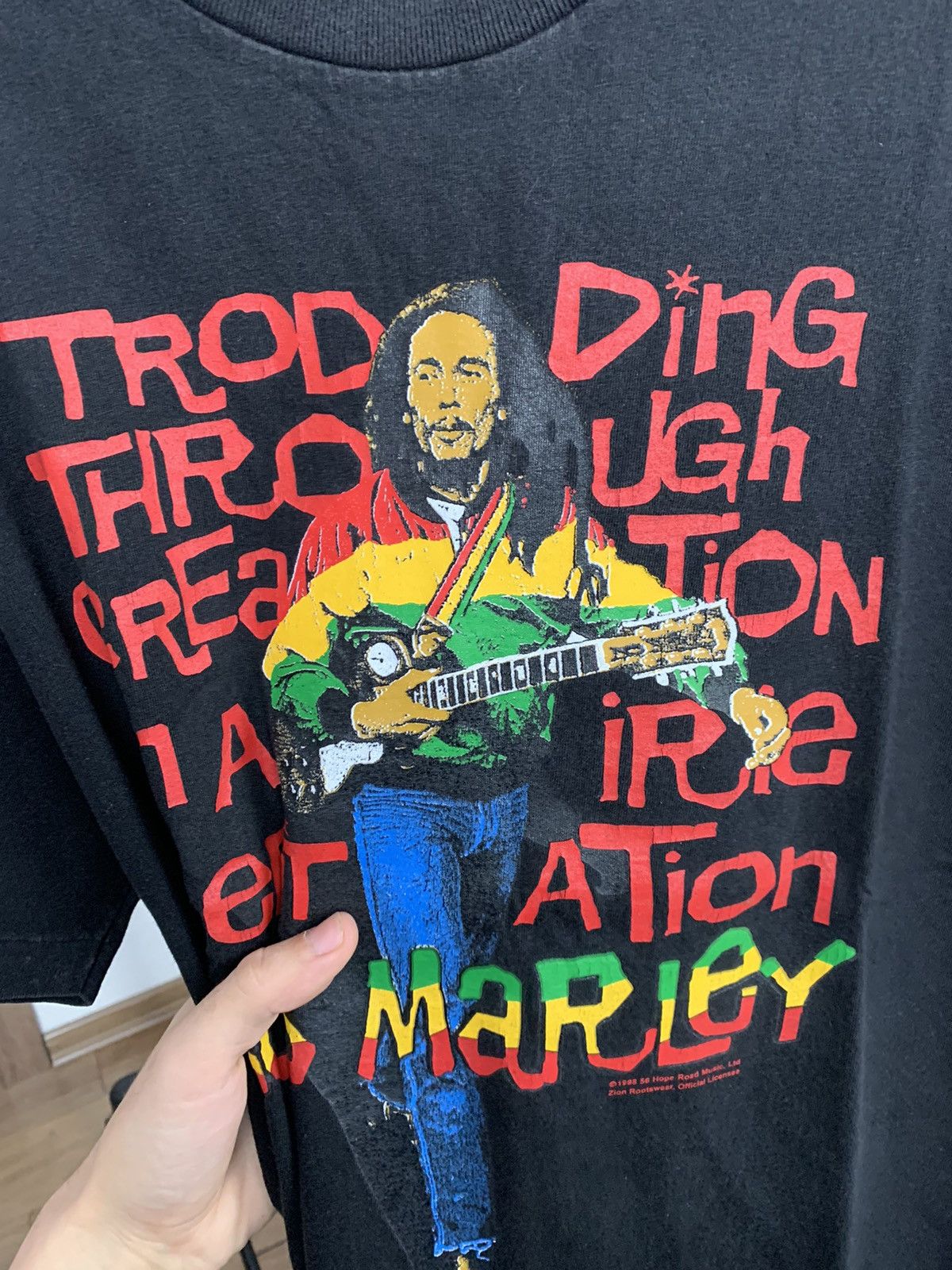 Bob Marley 1998 Bob Marley Vintage T-Shirt Tee Size US L / EU 52-54 / 3 - 11 Thumbnail