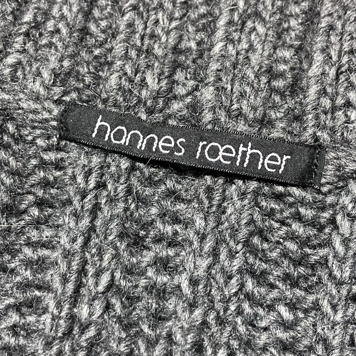 hannes roether HANNES ROETHER Wool Alpaca Heavyweight Knit Stretch Sweater Size US M / EU 48-50 / 2 - 11 Thumbnail