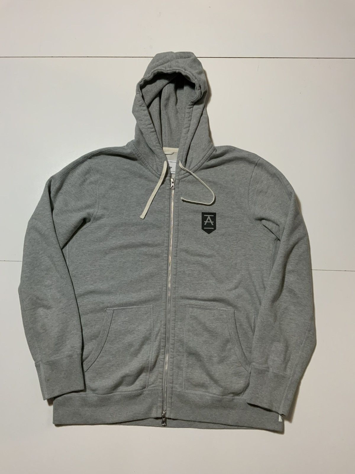 Reigning Champ Reigning Champ Canada Heather Midweight Terry Zip Hoodie Size US L / EU 52-54 / 3 - 1 Thumbnail
