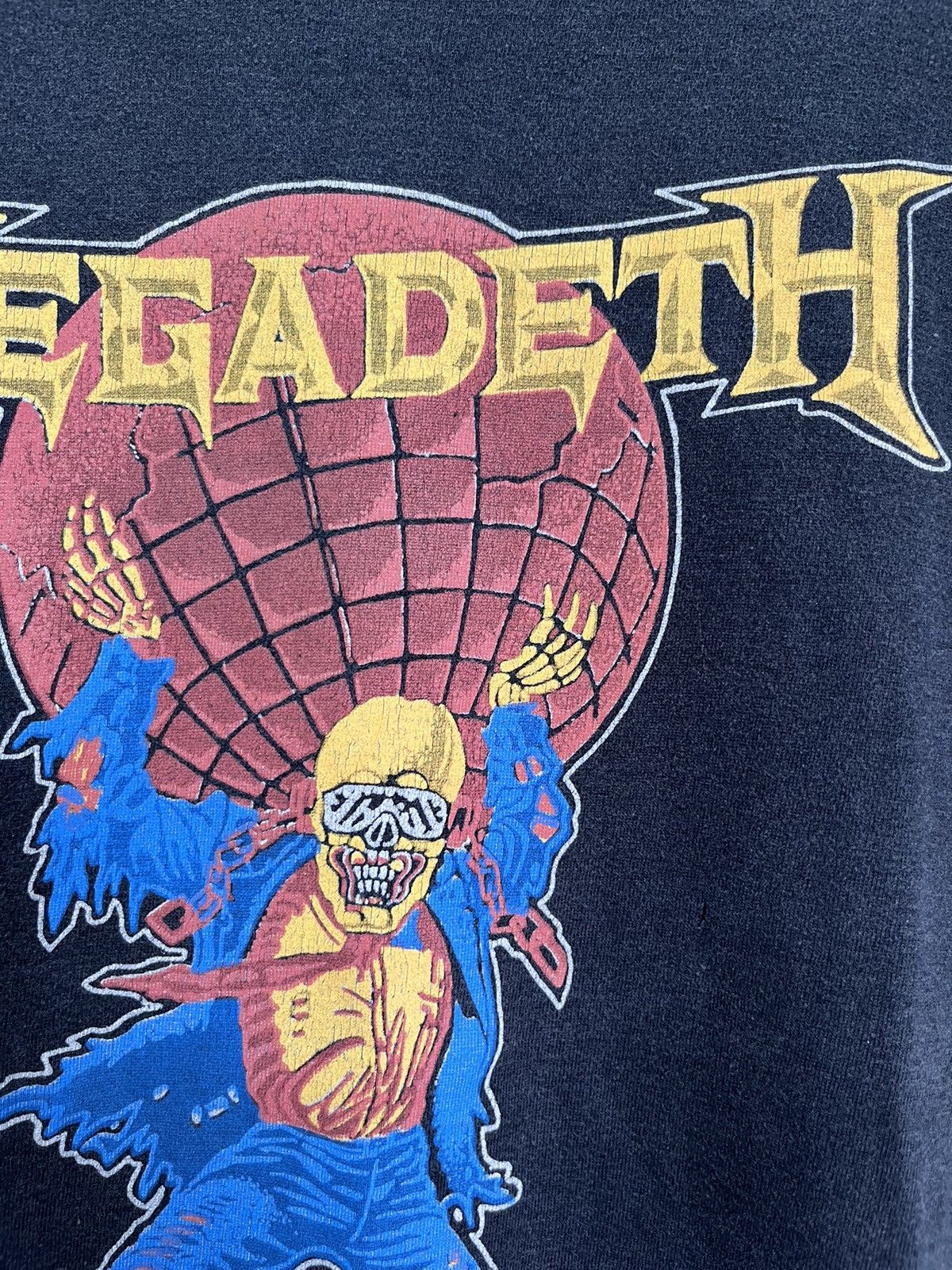 Band Tees Vintage Rare Megadeth Rust in peace 1990s Size US XL / EU 56 / 4 - 5 Thumbnail