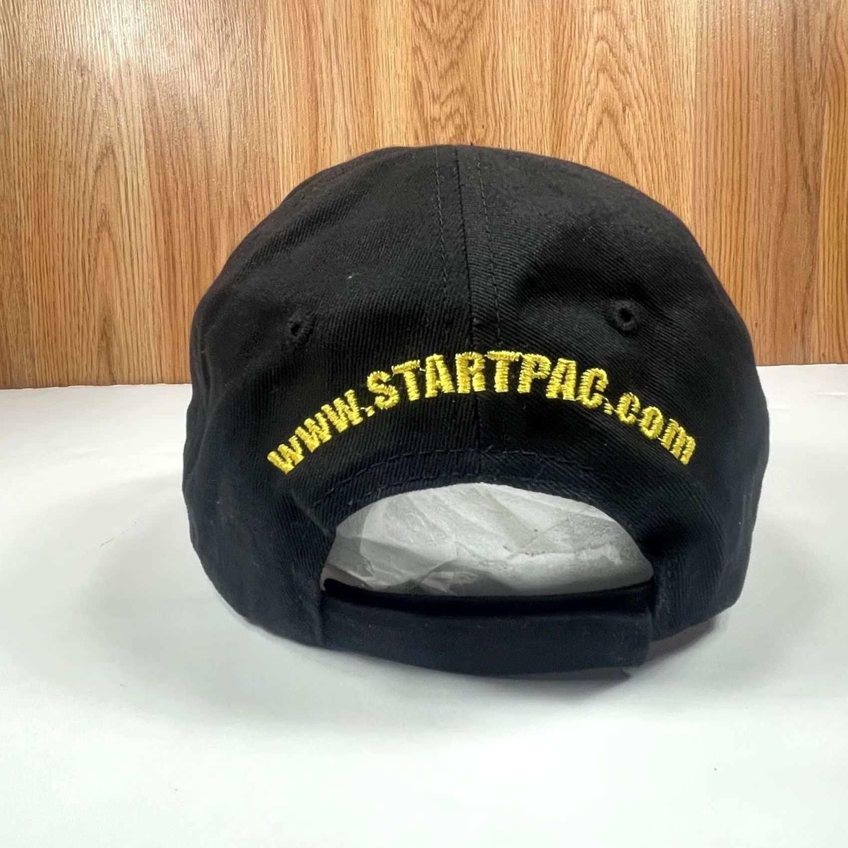 Vintage Startpac.com Embroidered Adjustable StrapBack Baseball Hat Cap Adult Classic Logo Black Size ONE SIZE - 5 Thumbnail
