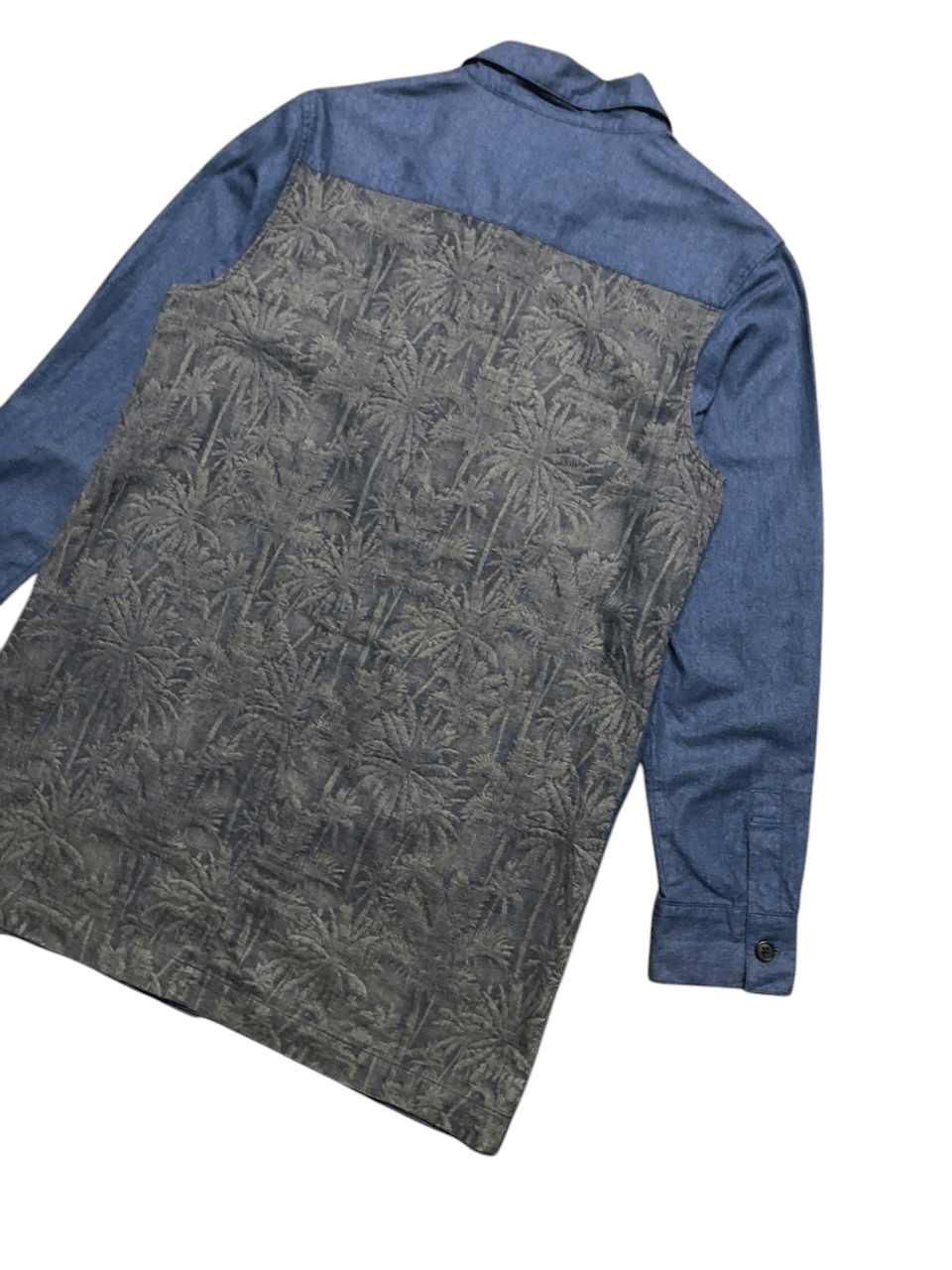Japanese Brand Vintage Superior EL. Spring Indigo Overcoat Rare Design Size US M / EU 48-50 / 2 - 6 Thumbnail