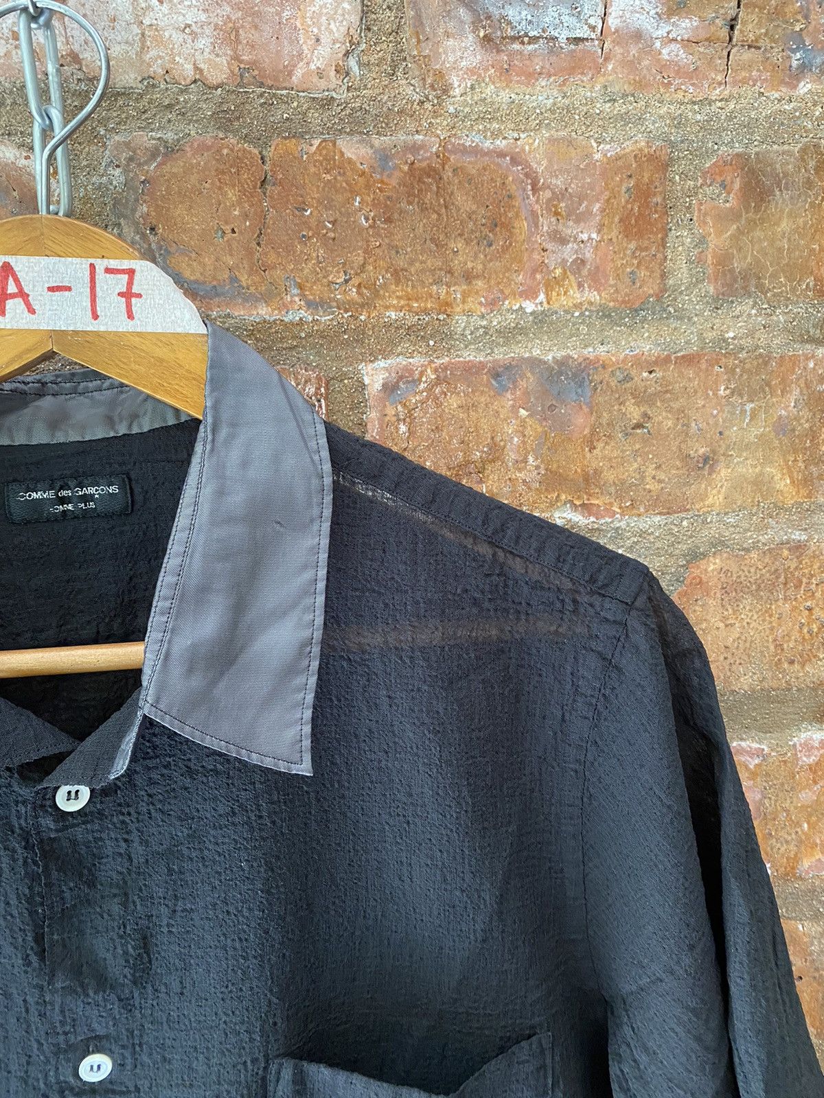 Comme des Garcons Homme Plus SS01 CDG Homme plus Mesh shirt Size US M / EU 48-50 / 2 - 5 Thumbnail