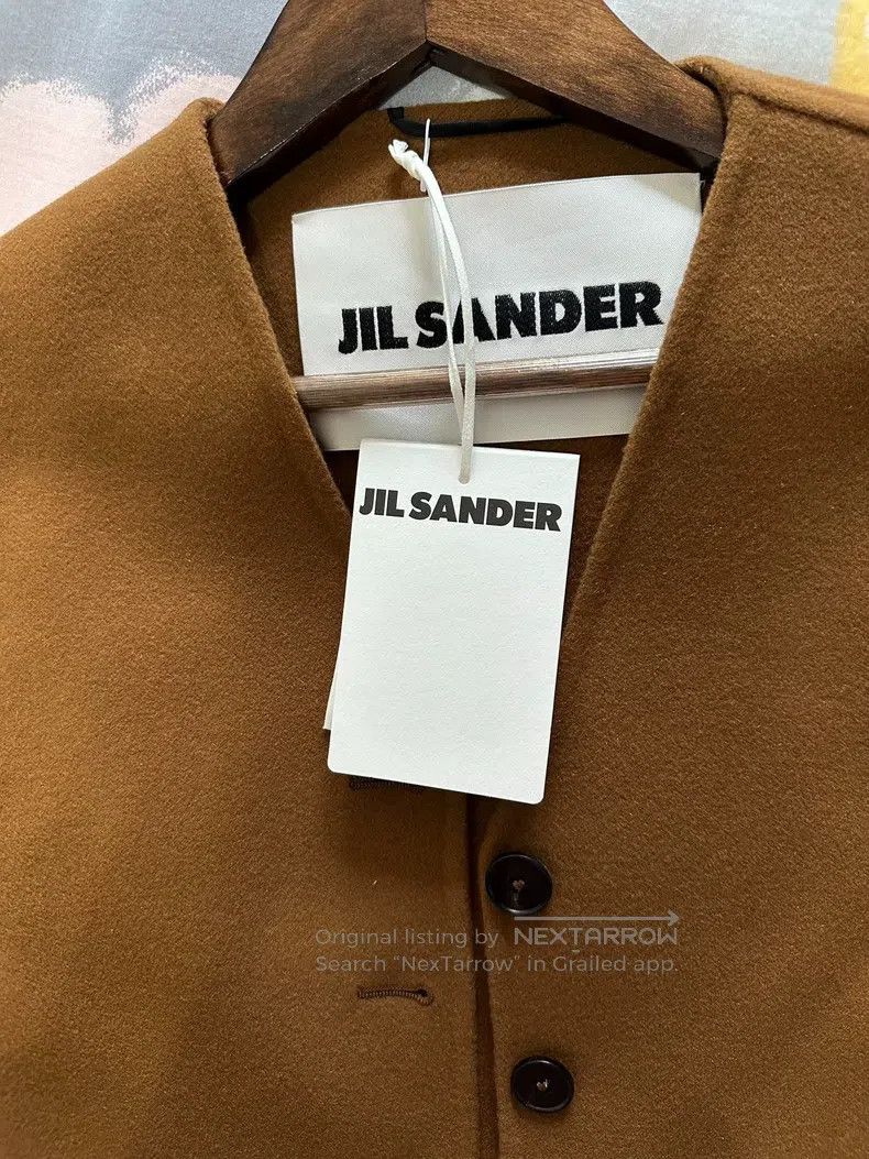 Jil Sander Jil Sander size 34 Short Cashmere Jacket Size 4XL / US 24-26 - 2 Thumbnail