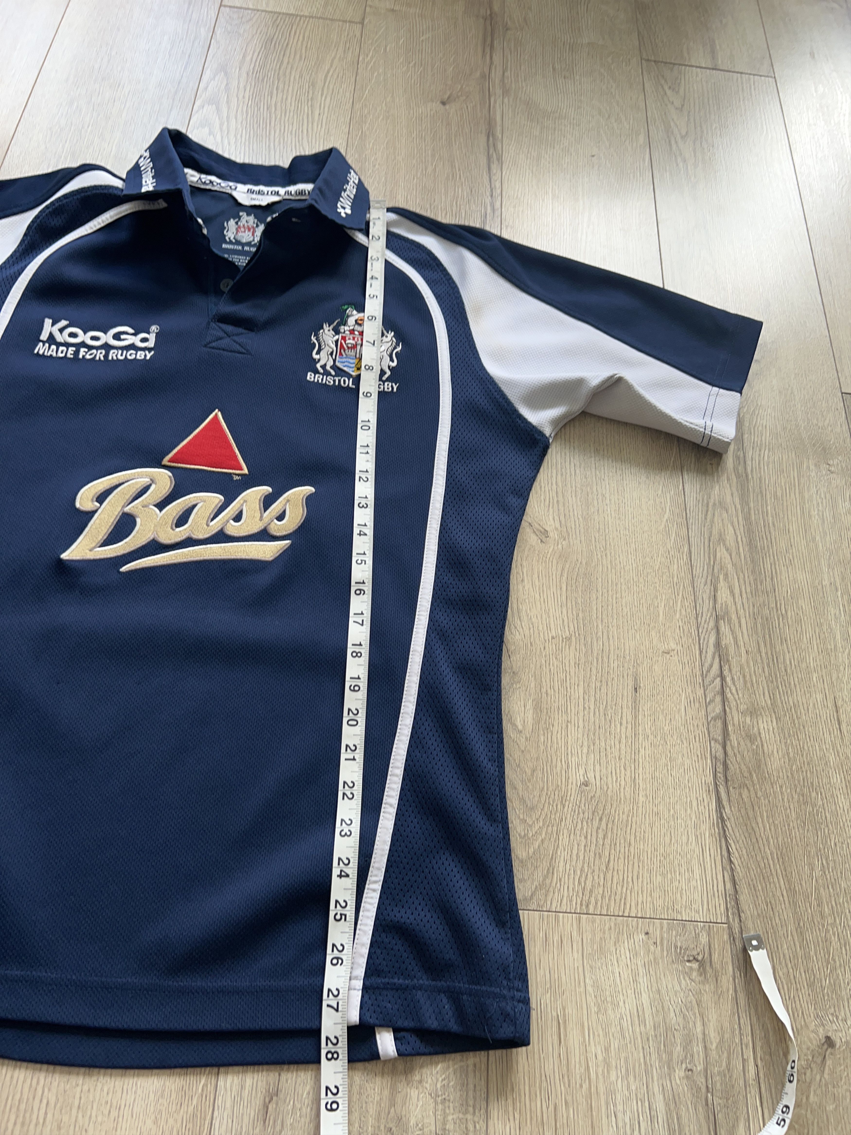 Vintage KooGa Bristol Rugby Union Blue Jersey Shirt Short Sleeve Size US S / EU 44-46 / 1 - 7 Thumbnail