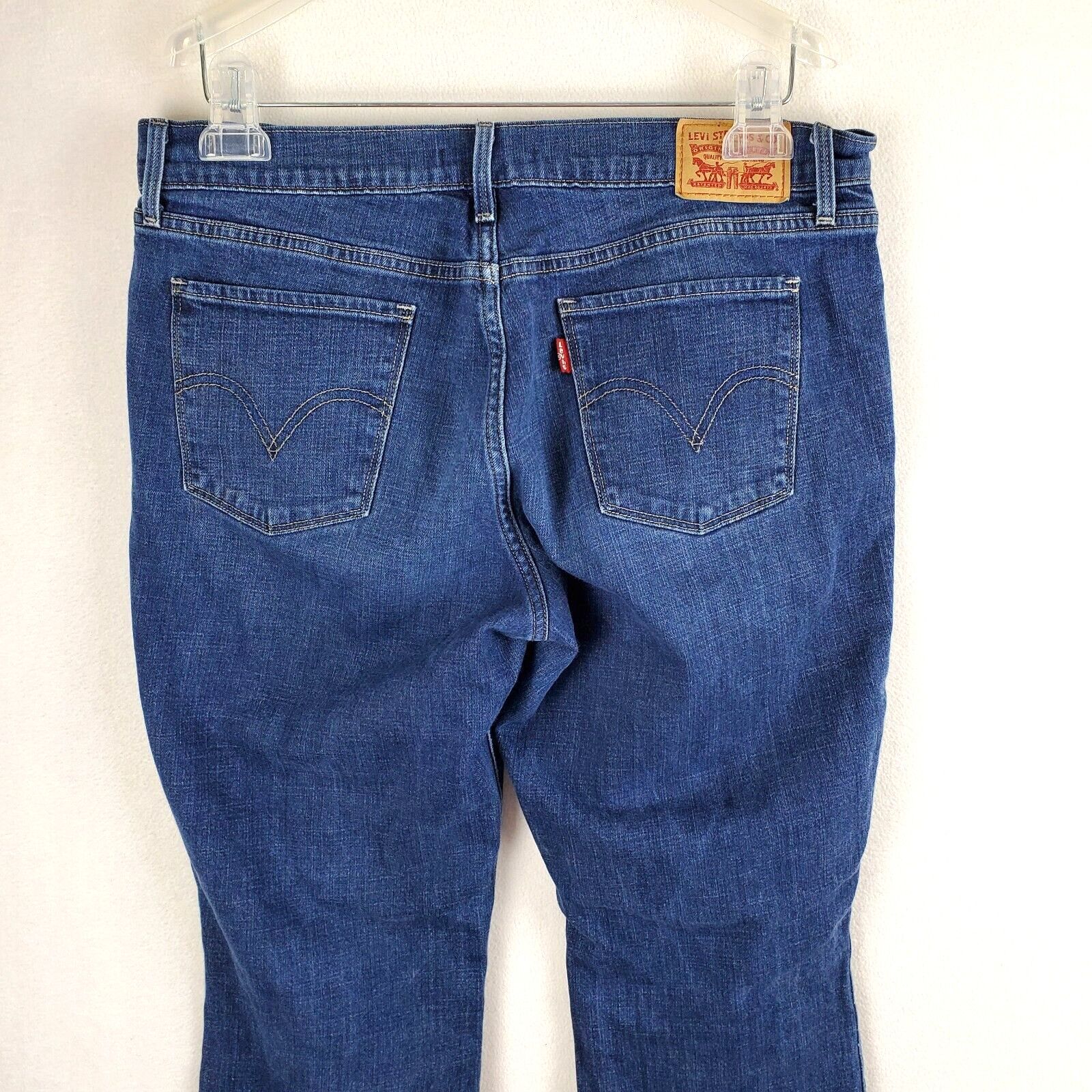 Levi's Levi's 515 Women 10 Jeans Bootcut Denim Medium Wash Mid Rise Size 32" / US 10 / IT 46 - 4 Thumbnail