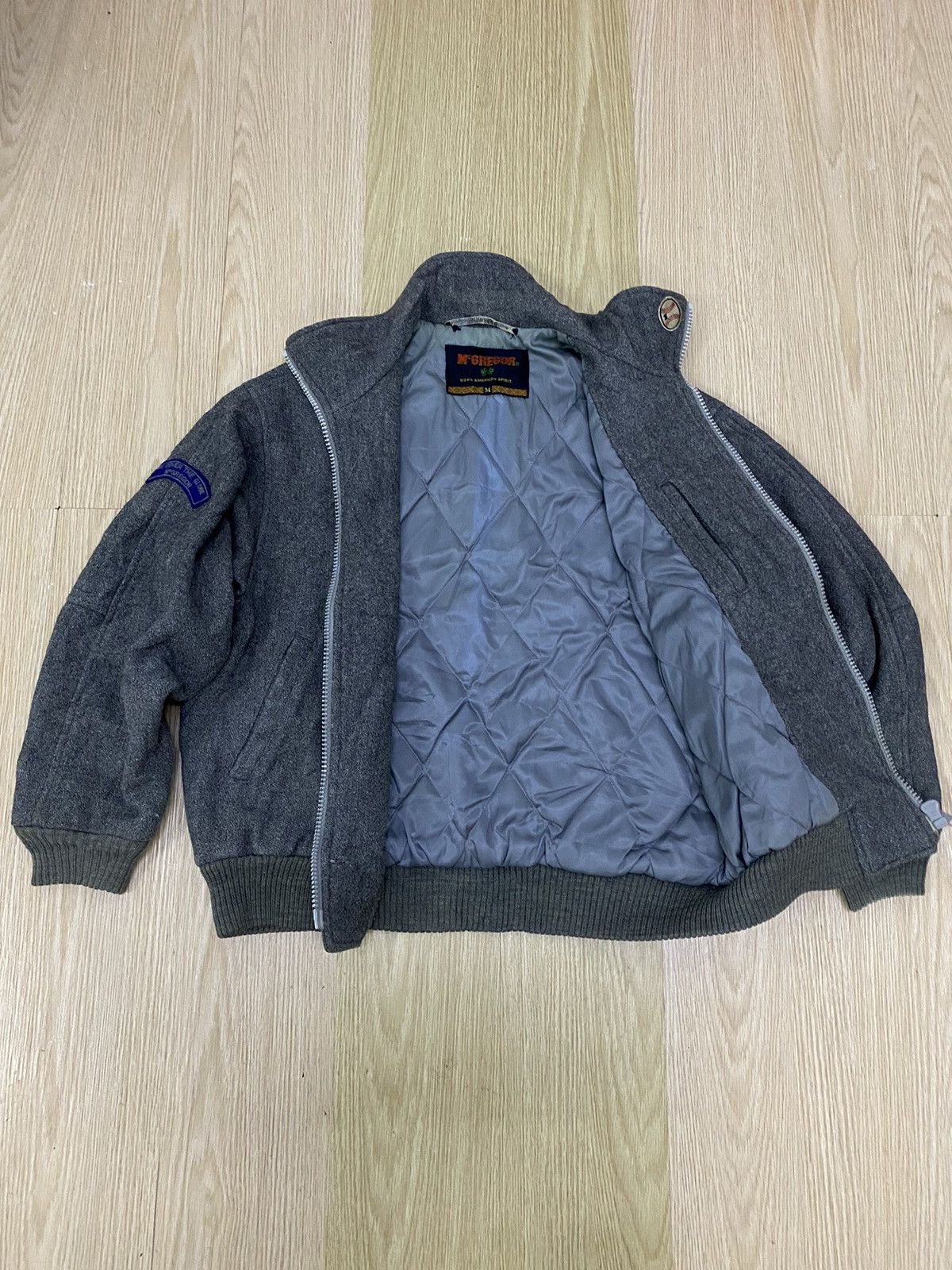 McGregor × Vintage Vintage McGregor letterman patches logo wool jacket Size US M / EU 48-50 / 2 - 3 Thumbnail
