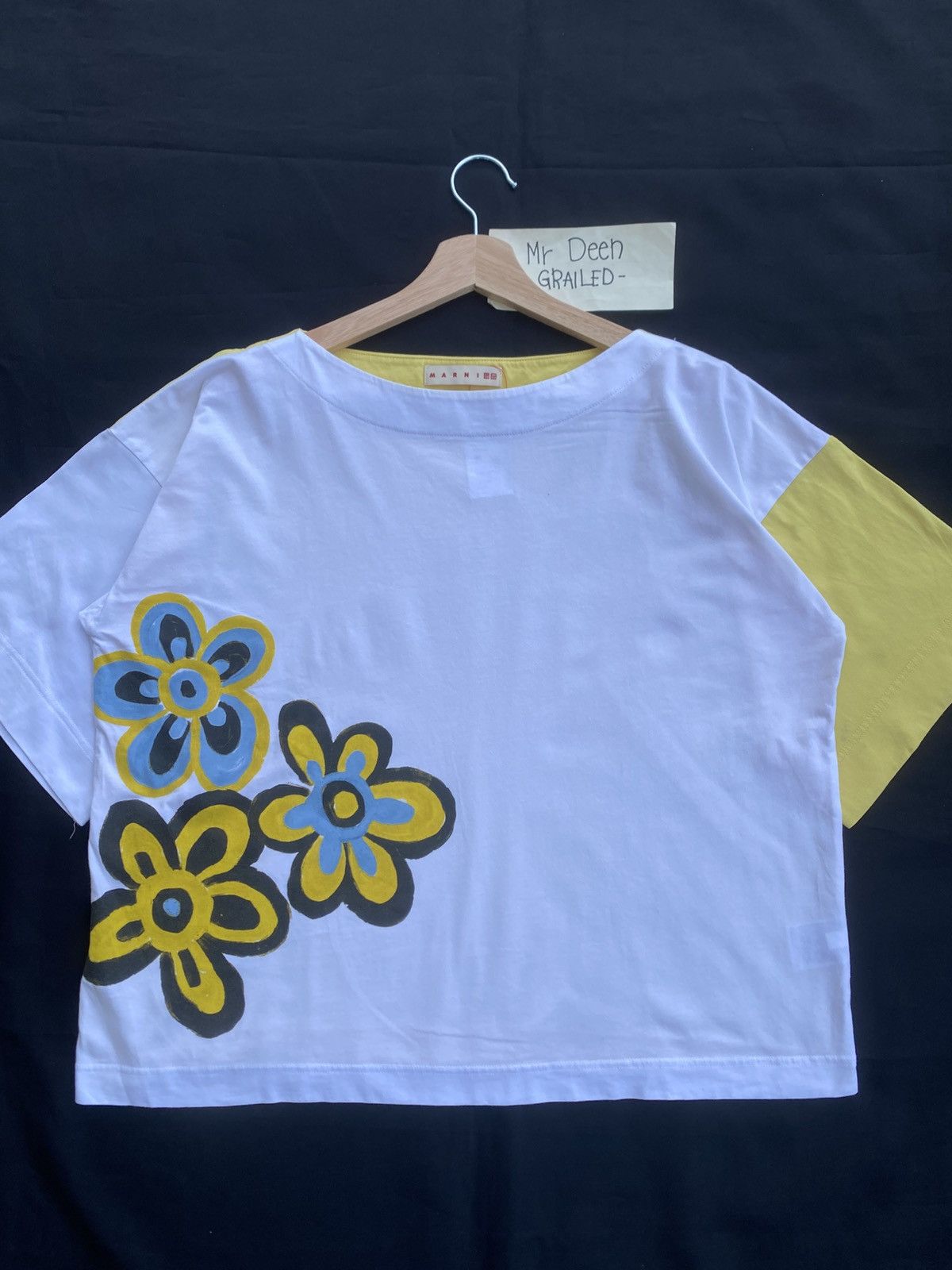 Marni Rare MARNI X Uniqlo Tshirt Size L / US 10 / IT 46 - 1 Thumbnail