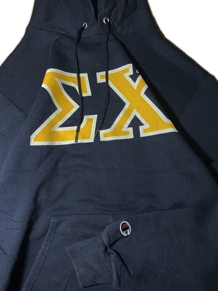 Champion Sigma chi campion hoodie 90s Size US S / EU 44-46 / 1 - 5 Thumbnail