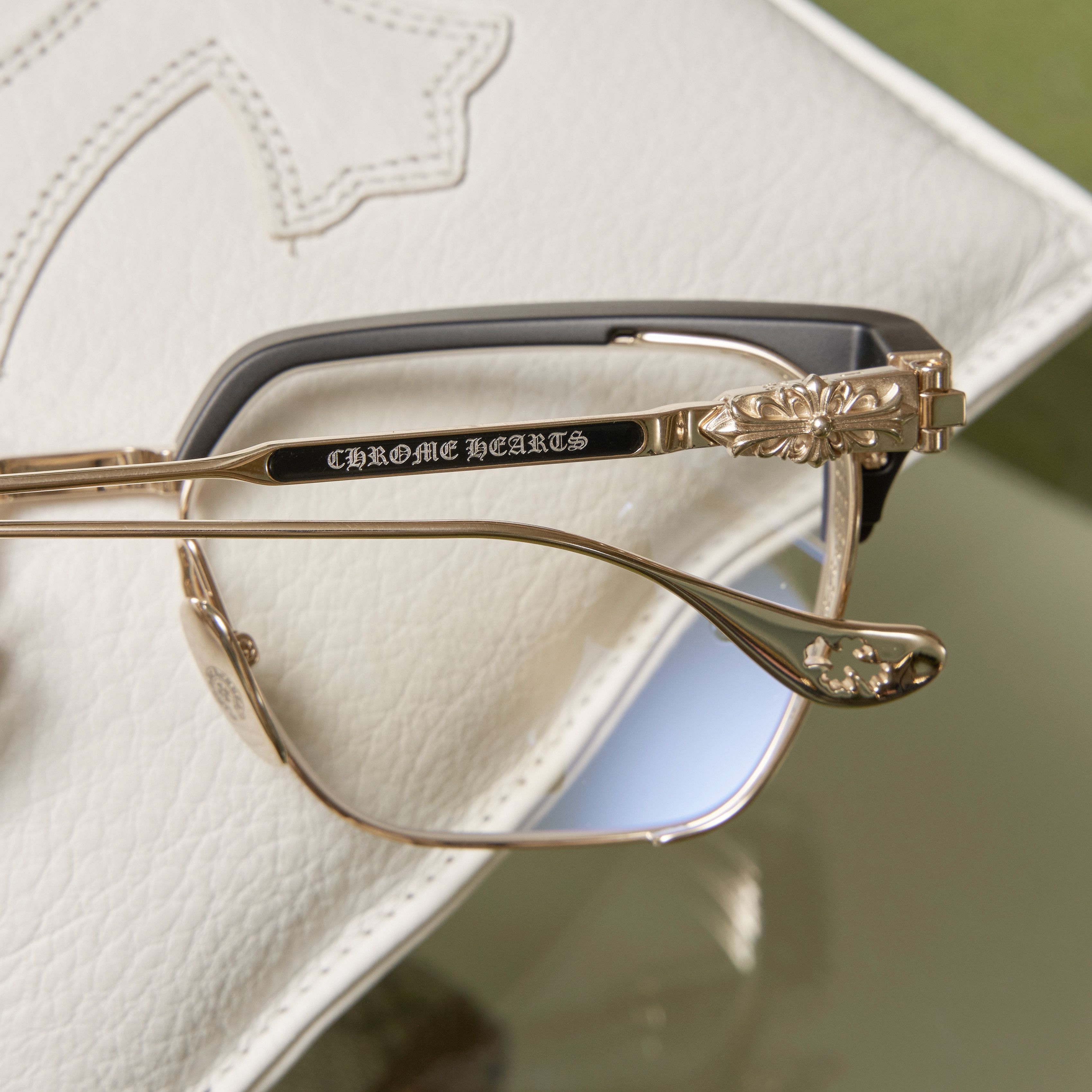 Chrome Hearts CHROME HEARTS LGMA Matte Black/Gold Plated Size ONE SIZE - 6 Thumbnail