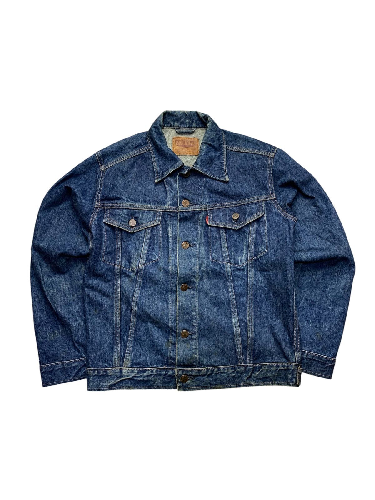 Big John 🐍SOLD🐍 Vintage Big John Japan - Denim Jacket Size US M / EU 48-50 / 2 - 1 Thumbnail