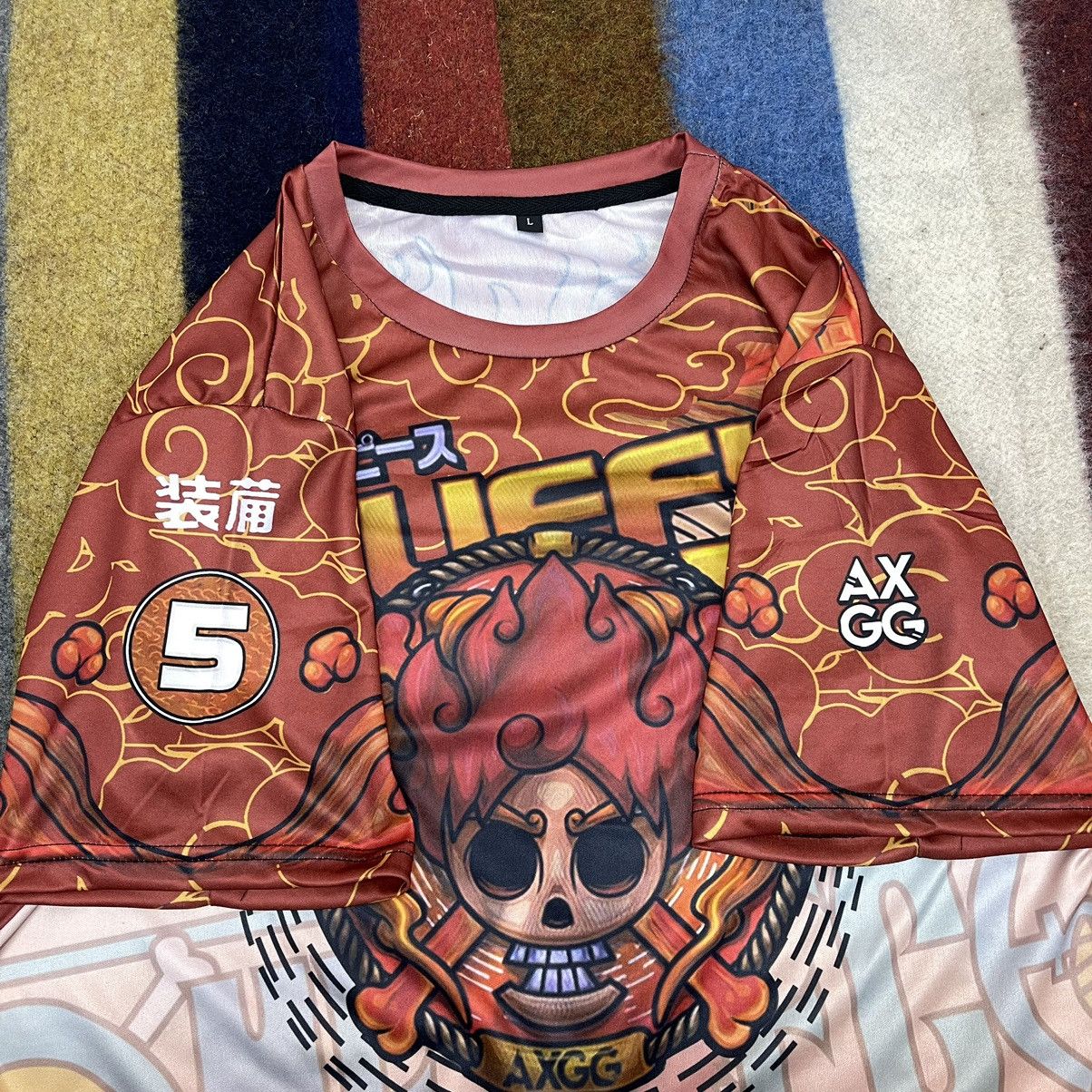 One Piece LUFFY GEAR 5TH Custom Sublimation Polyester Jersey Size US M / EU 48-50 / 2 - 4 Thumbnail