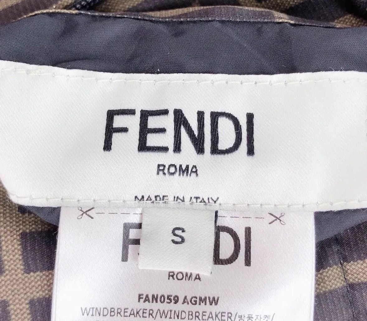 Fendi Fendi All-Over Print Double F Dual-Facing Down Jacket, Les Size S / US 4 / IT 40 - 5 Thumbnail