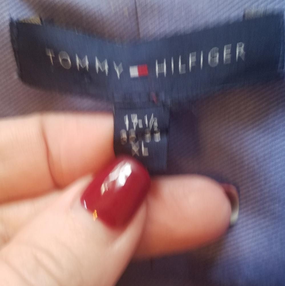 Tommy Hilfiger Tommy Hilfiger XL Button Down Shirt Size US XL / EU 56 / 4 - 3 Thumbnail