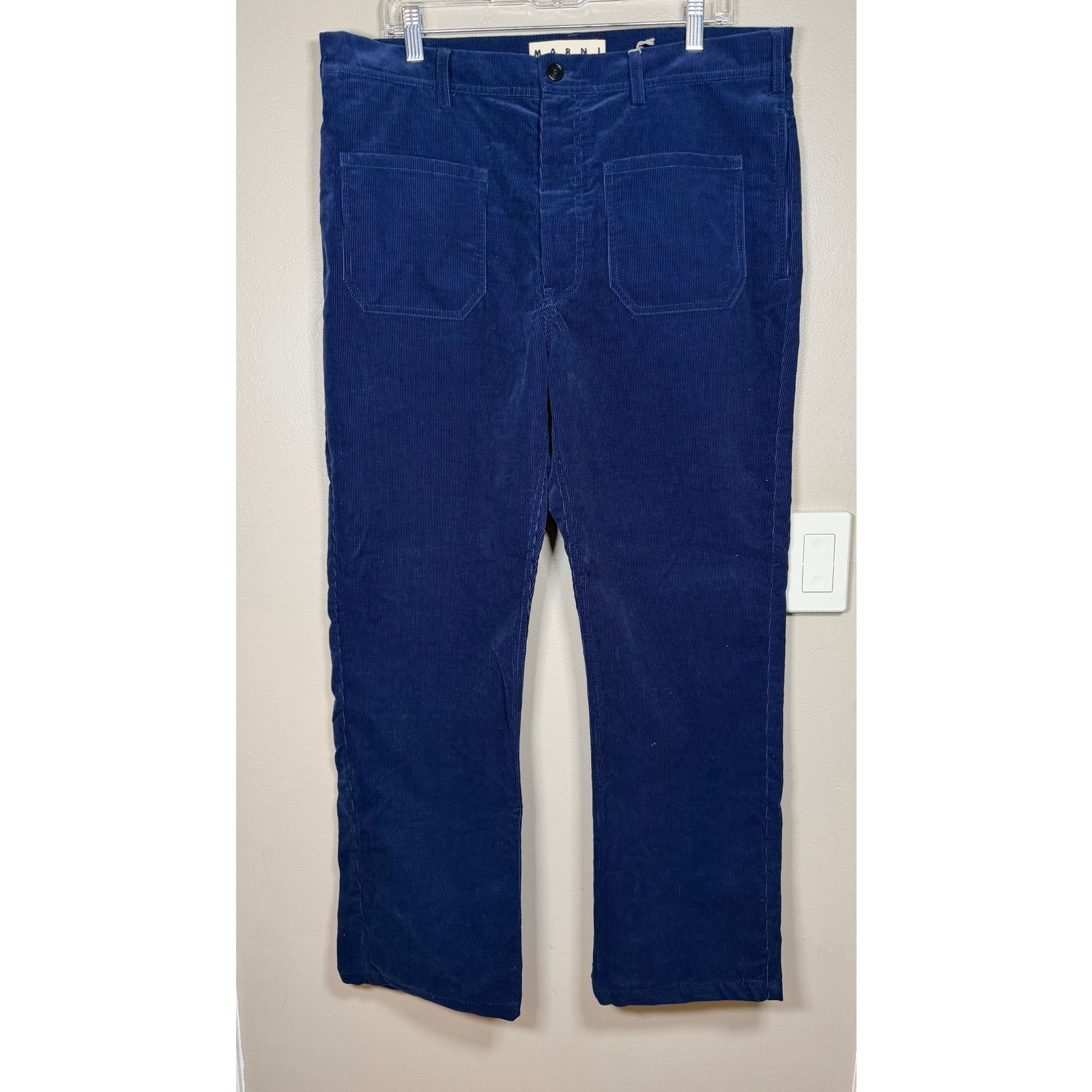 Marni NWT Marni Navy Corduroy Trousers size 54IT/38 US $750 Size US 38 / EU 54 - 5 Thumbnail