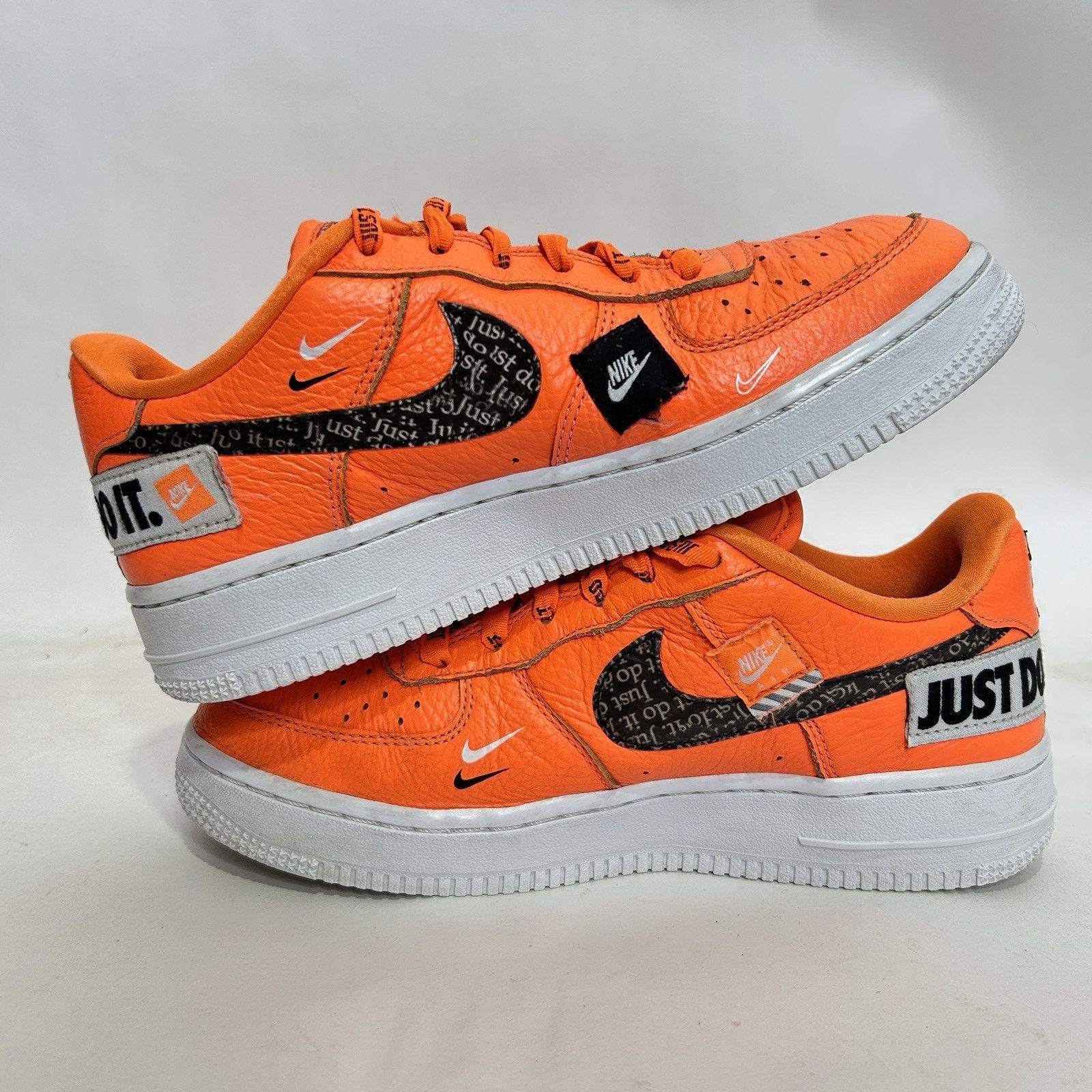 Nike Nike Air Force 1 '07 Premium GS “Just Do It” Size US 6.5 / IT 36.5 - 3 Thumbnail