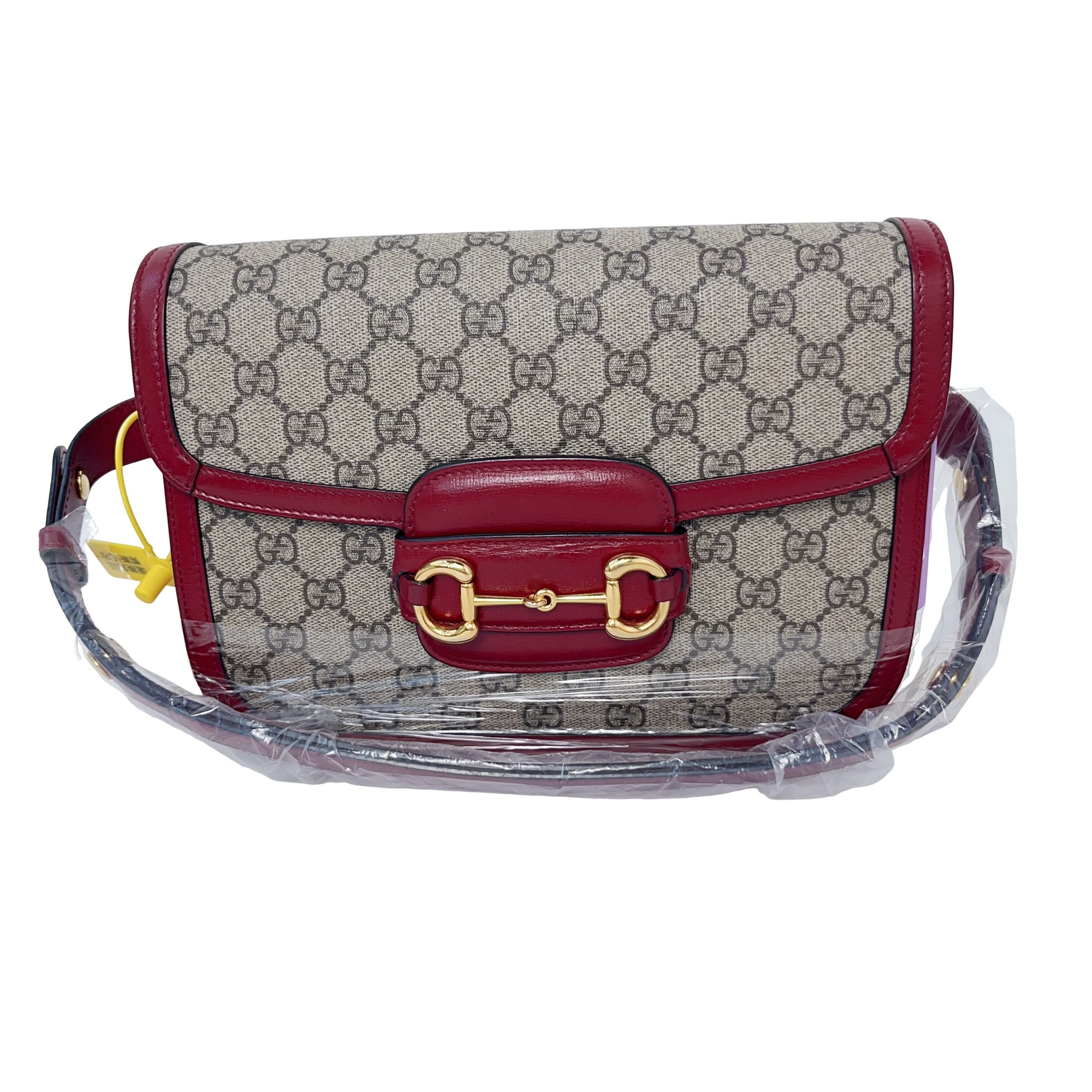 Gucci Gucci Horsebit 1955 Small Canvas Shoulder Bag Size ONE SIZE - 1 Thumbnail
