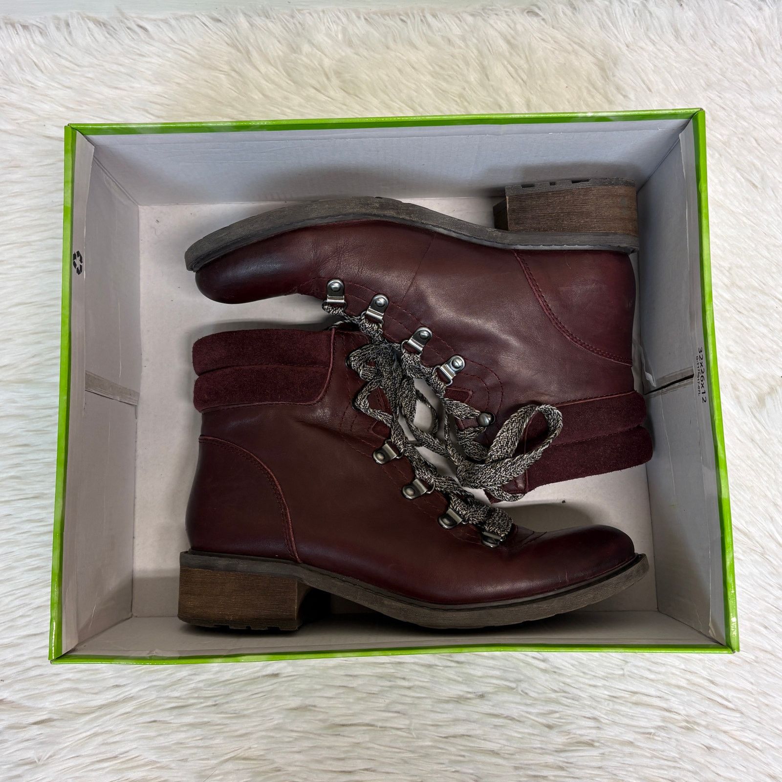 Sam Edelman Sam Edelman Darrah Dark Red Wine Suede Leather Hiking Size 7 Size US 7 / IT 37 - 6 Thumbnail