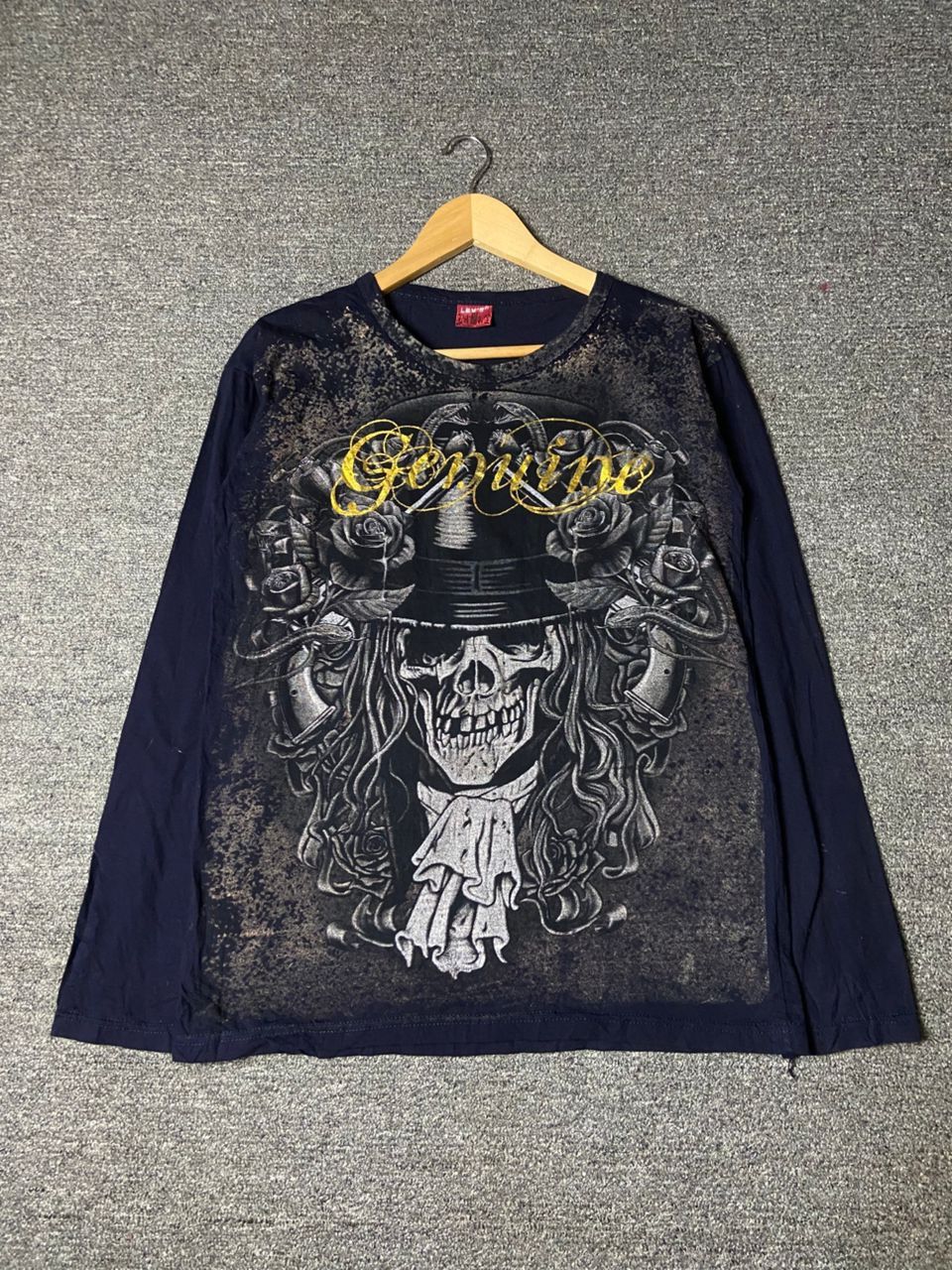 Levi's Levis Genuine Skull Punk Long Sleeve Shirt (174) Size US L / EU 52-54 / 3 - 1 Thumbnail