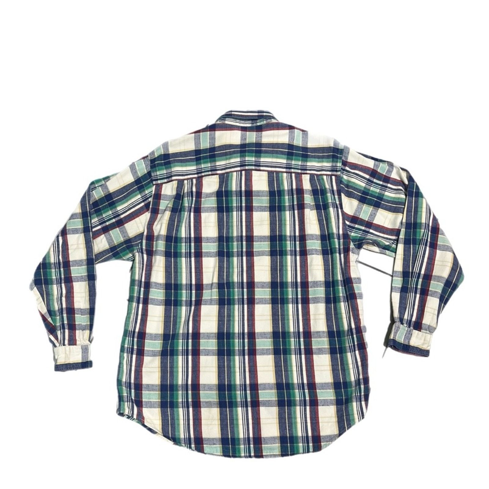 Eddie Bauer Vintage Eddie Bauer Plaid Flannel Button-Up Size US M / EU 48-50 / 2 - 2 Thumbnail
