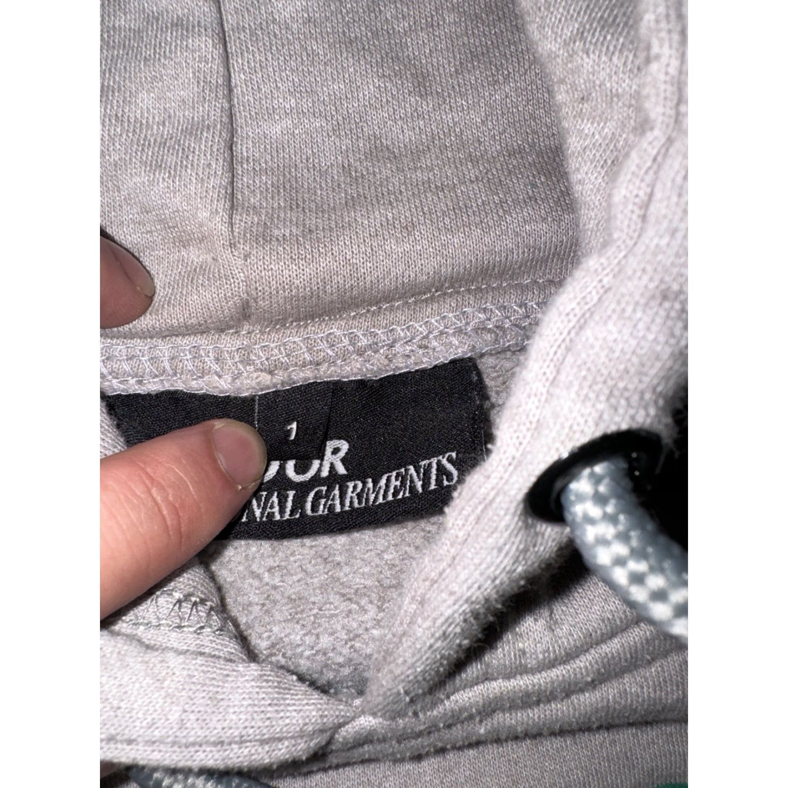 Vintage I ❤️ Women Hoodie Designer Green L Men Kai Cenat D’OR Emotional Garments Sunset Ave RARE 20x23 Size L / US 10 / IT 46 - 4 Thumbnail
