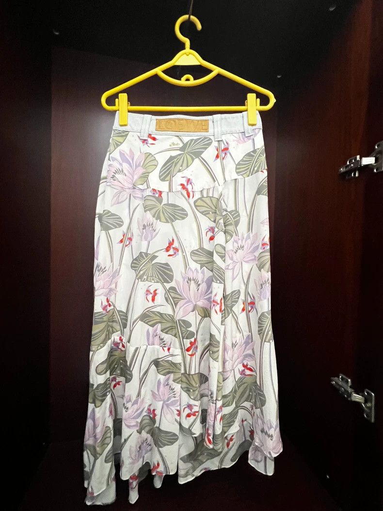 Loewe LOEWE Mulberry silk half skirt Size 25" / US 0 / IT 36 - 9 Thumbnail