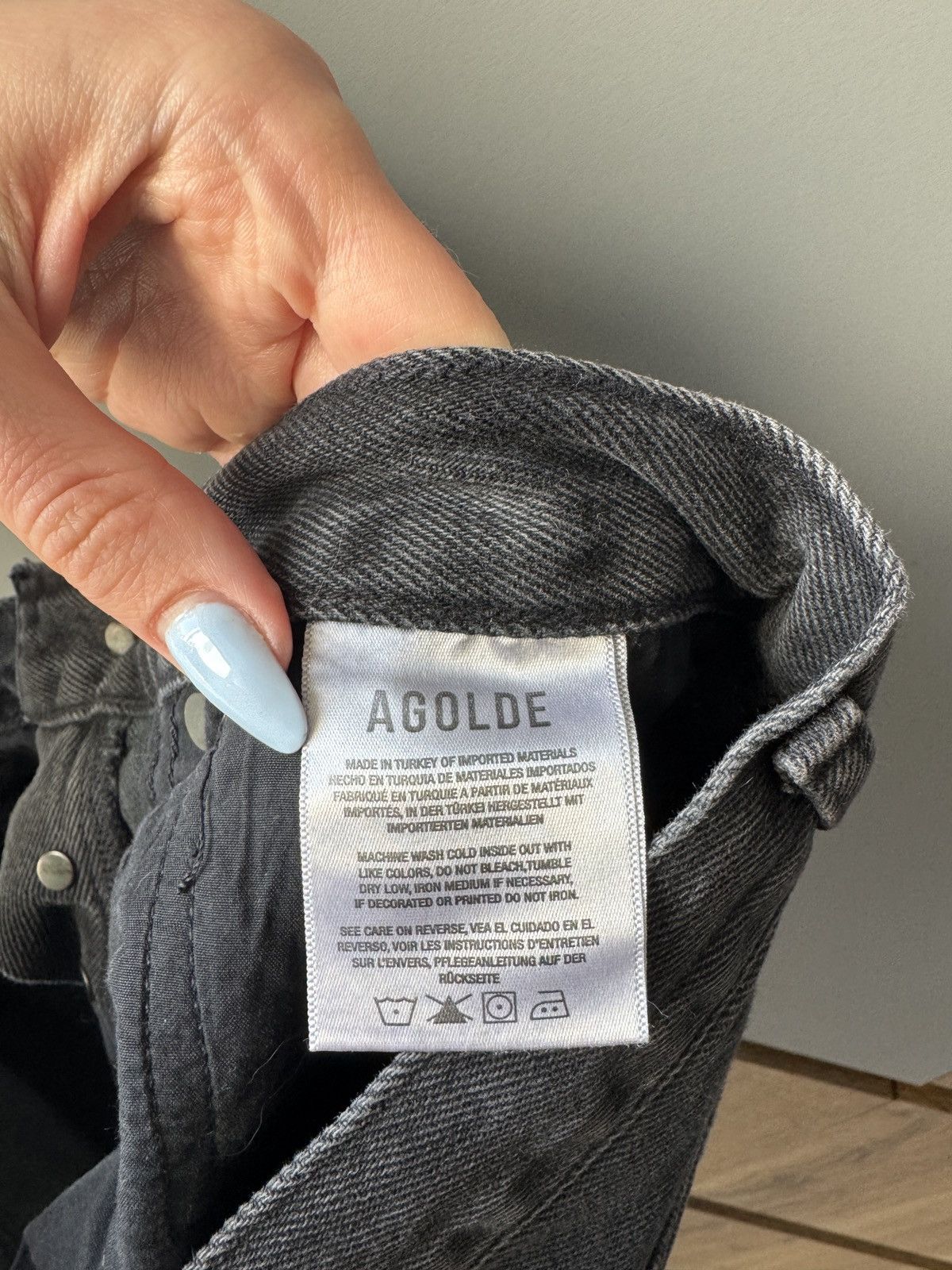 Agolde AGOLDE 90’s Mid Rise Loose Fit Distressed in Vagabond Size 28" / US 6 / IT 42 - 9 Thumbnail
