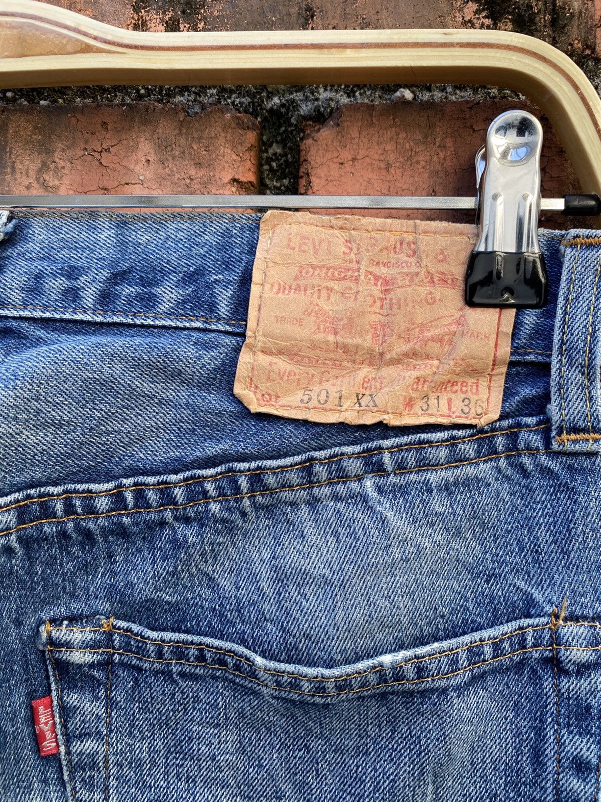 Levi's Vintage Clothing W30x33 Vintage levi's 501xx redline big E made in USA Size US 30 / EU 46 - 4 Thumbnail