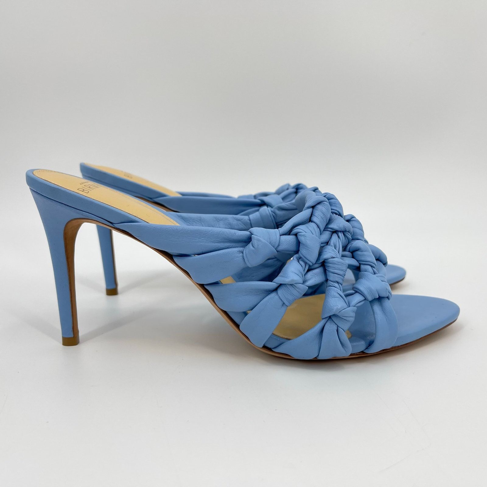 Alexandre Birman Alexandre Birman | Solange Intreccio 85 Blue 40 / US 10 Size US 10 / IT 40 - 4 Thumbnail