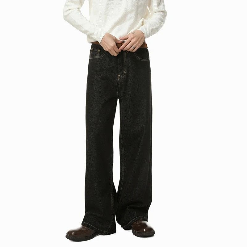 Japanese Brand Simple Men's Jeans Size US 33 - 2 Thumbnail