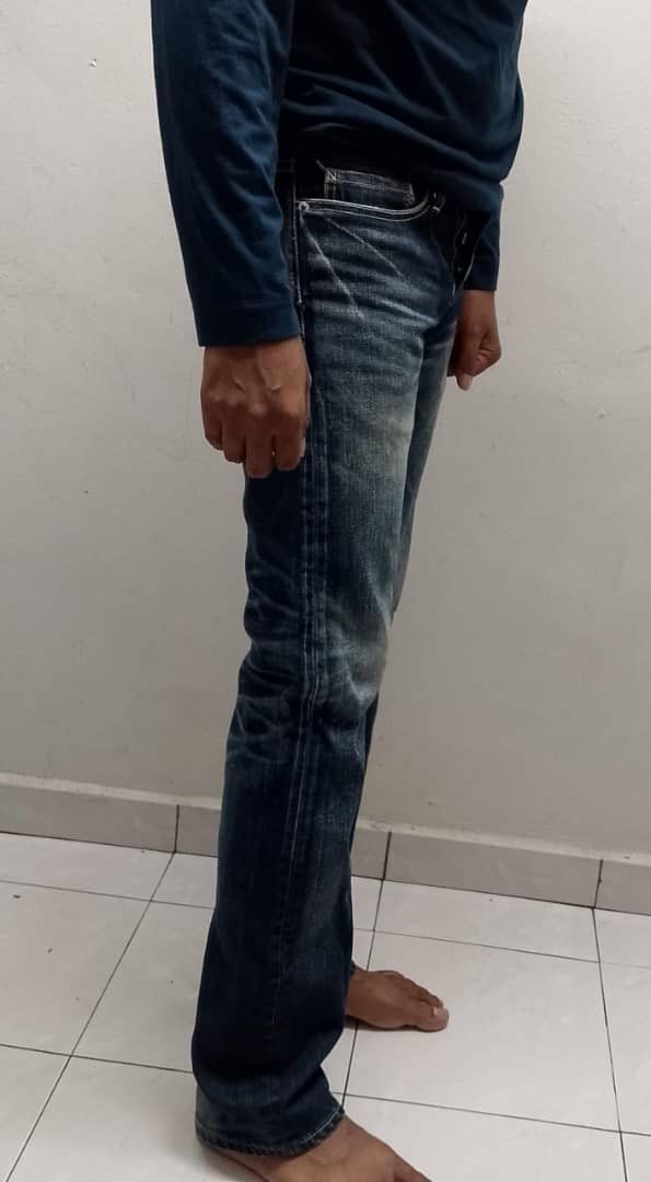Japanese Brand 🔥 Vanquish Mudwash Jeans Size US 31 - 18 Thumbnail