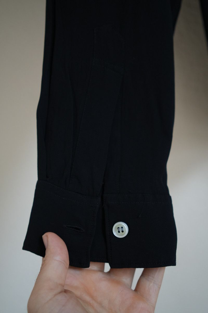 Yohji Yamamoto LQ Men // 80's Rayon Lace Button-up Size US L / EU 52-54 / 3 - 4 Thumbnail