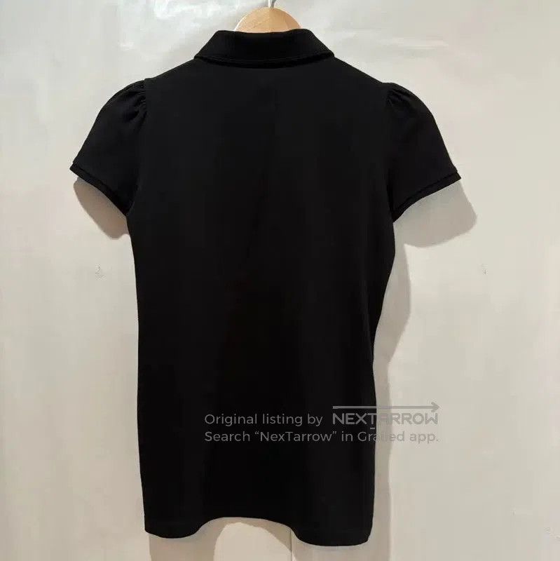 Other Burberry Black Cotton Embroidered Short Sleeve T-Shirt. Size S / US 4 / IT 40 - 3 Thumbnail