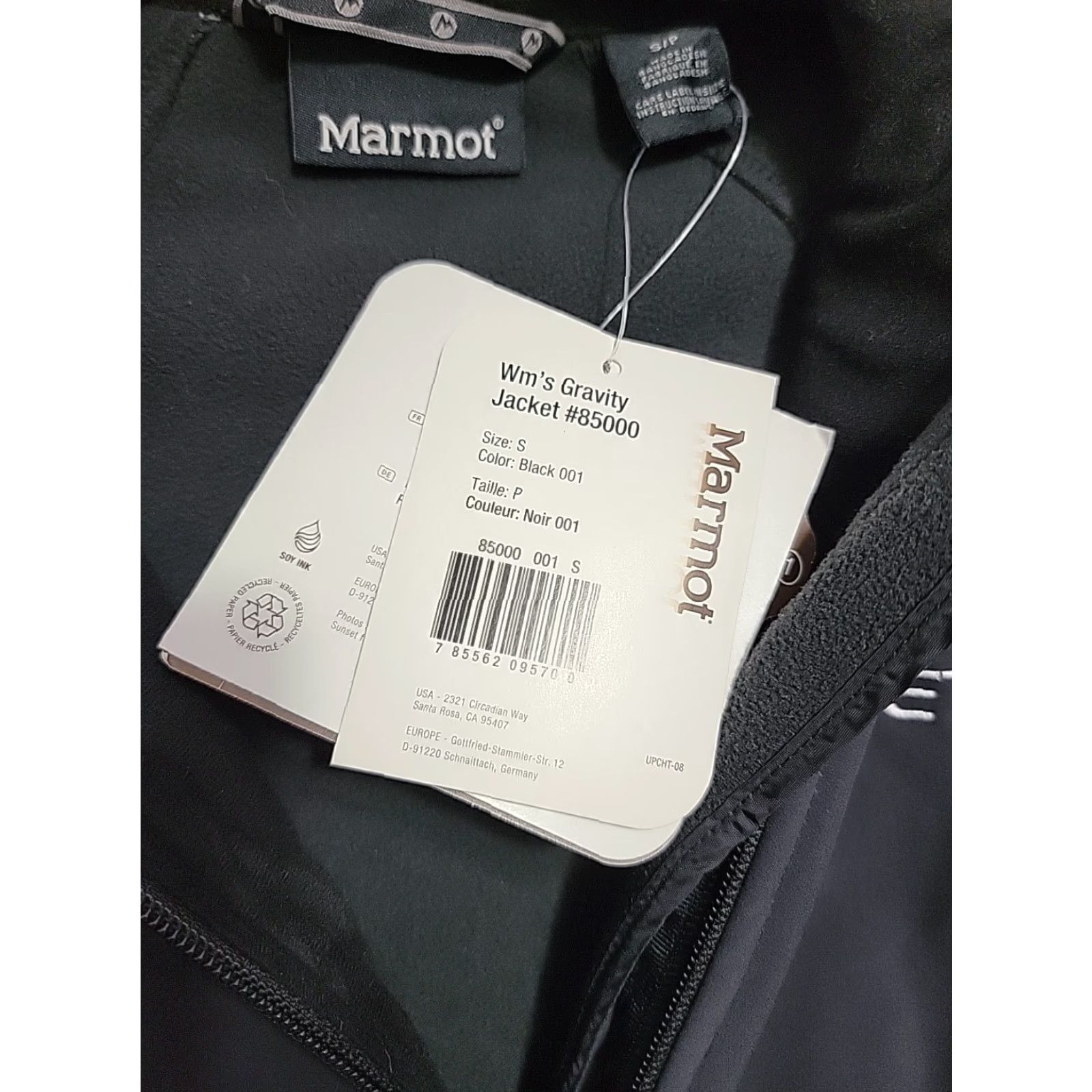 Marmot Marmot Women's Jacket Windbreaker Waterproof Black Size S Size S / US 4 / IT 40 - 3 Thumbnail