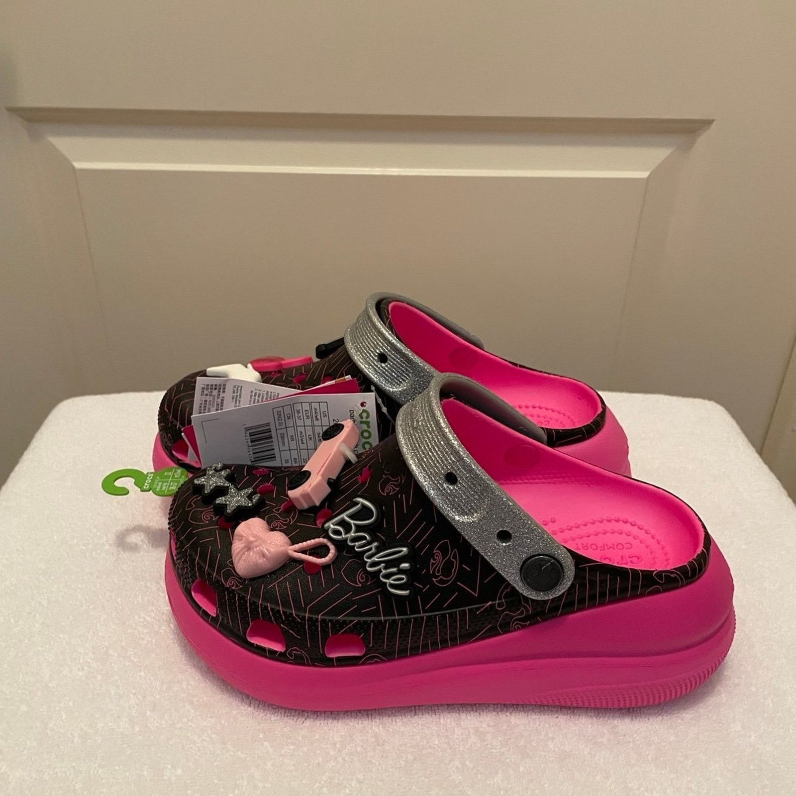 Crocs Barbie Platform Crocs - Women’s Size 6 Size US 6 / IT 36 - 6 Thumbnail