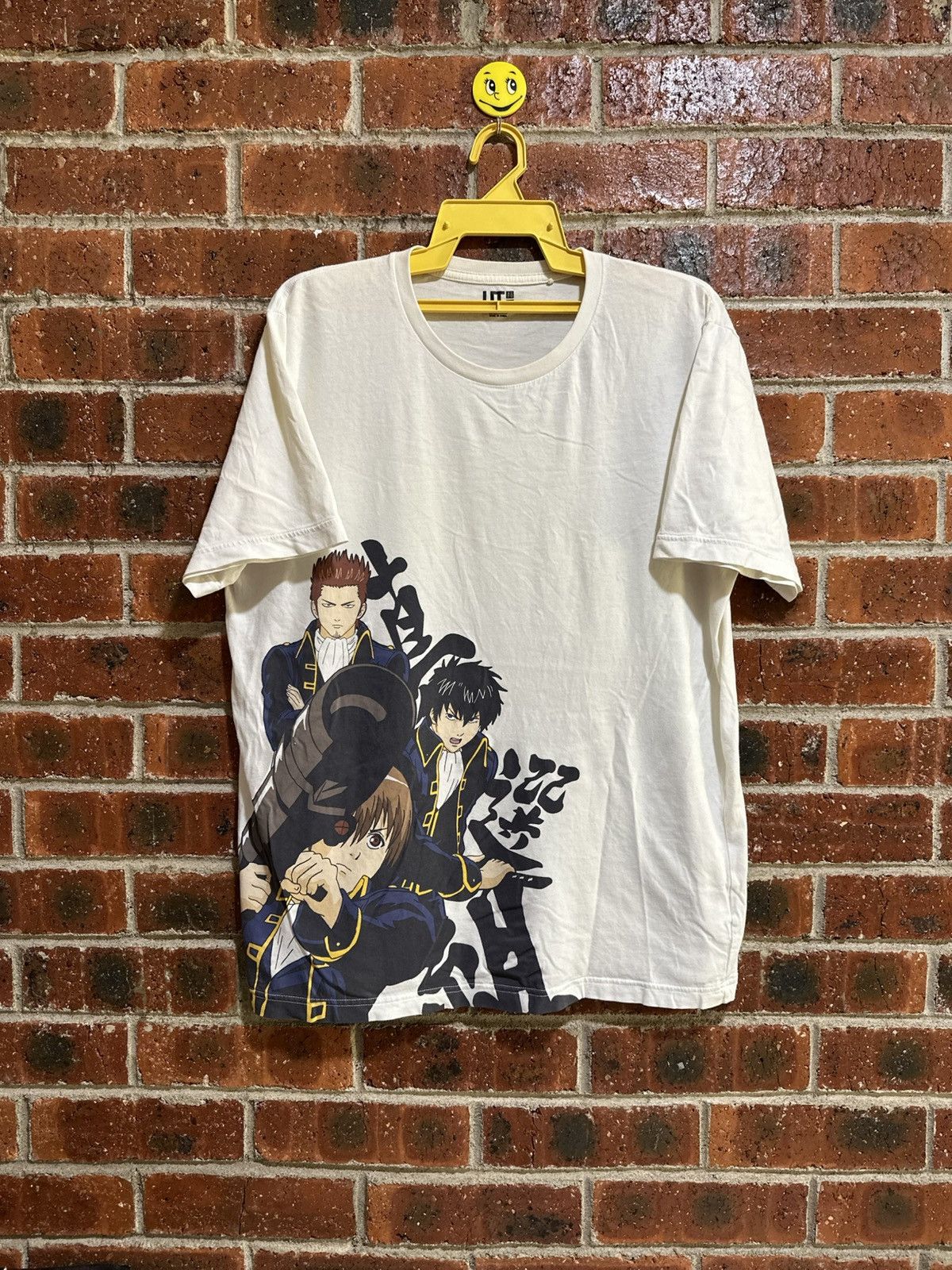 Anime Vintage Uniqlo X Gintama Faded Tee Size US XL / EU 56 / 4 - 1 Thumbnail