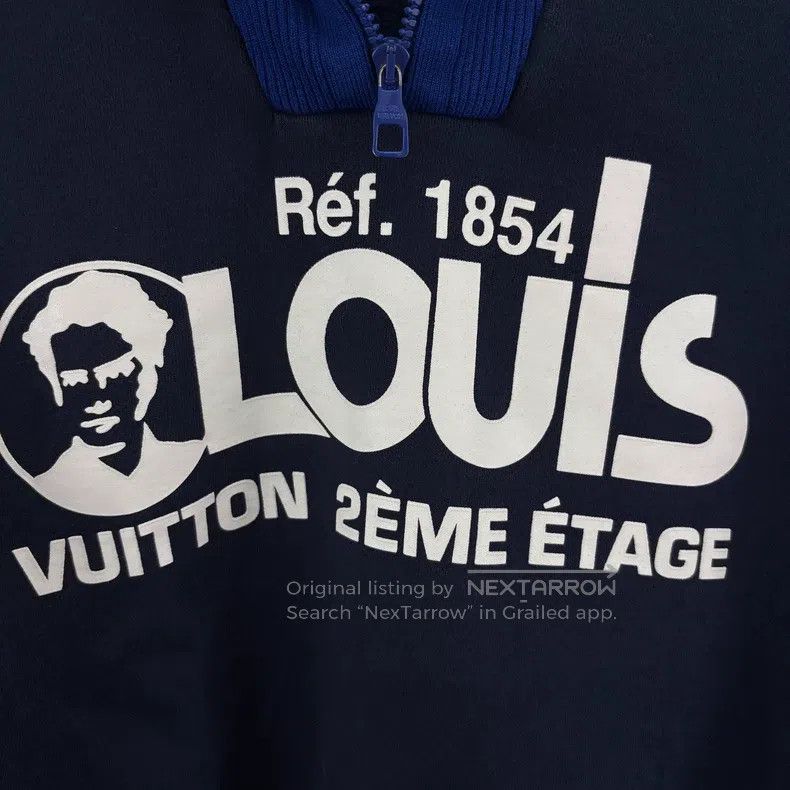 Louis Vuitton Louis Vuitton Portrait logo half zipper sweatshirt Size US S / EU 44-46 / 1 - 4 Thumbnail