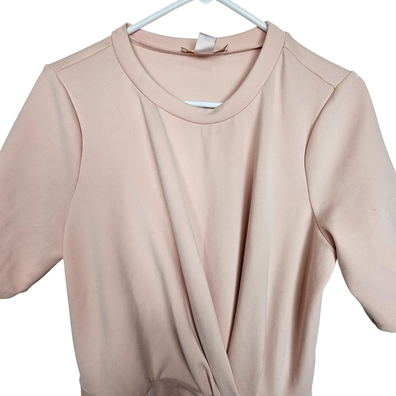 Rachel Gilbert Rachel Parcell Womens Draped Interlock Mini Dress Mini Sz XL Size XL / US 12-14 / IT 48-50 - 3 Thumbnail